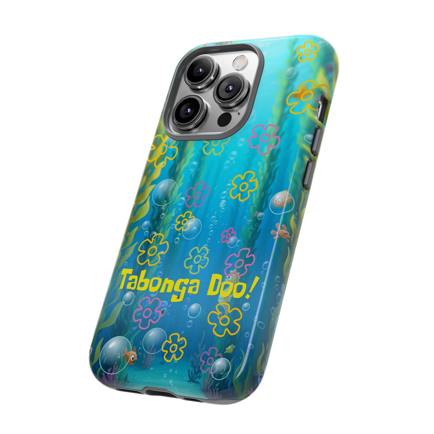 TABONGA DOO! Your Phone’s Bikini Bottom Battle Cry Phone Case