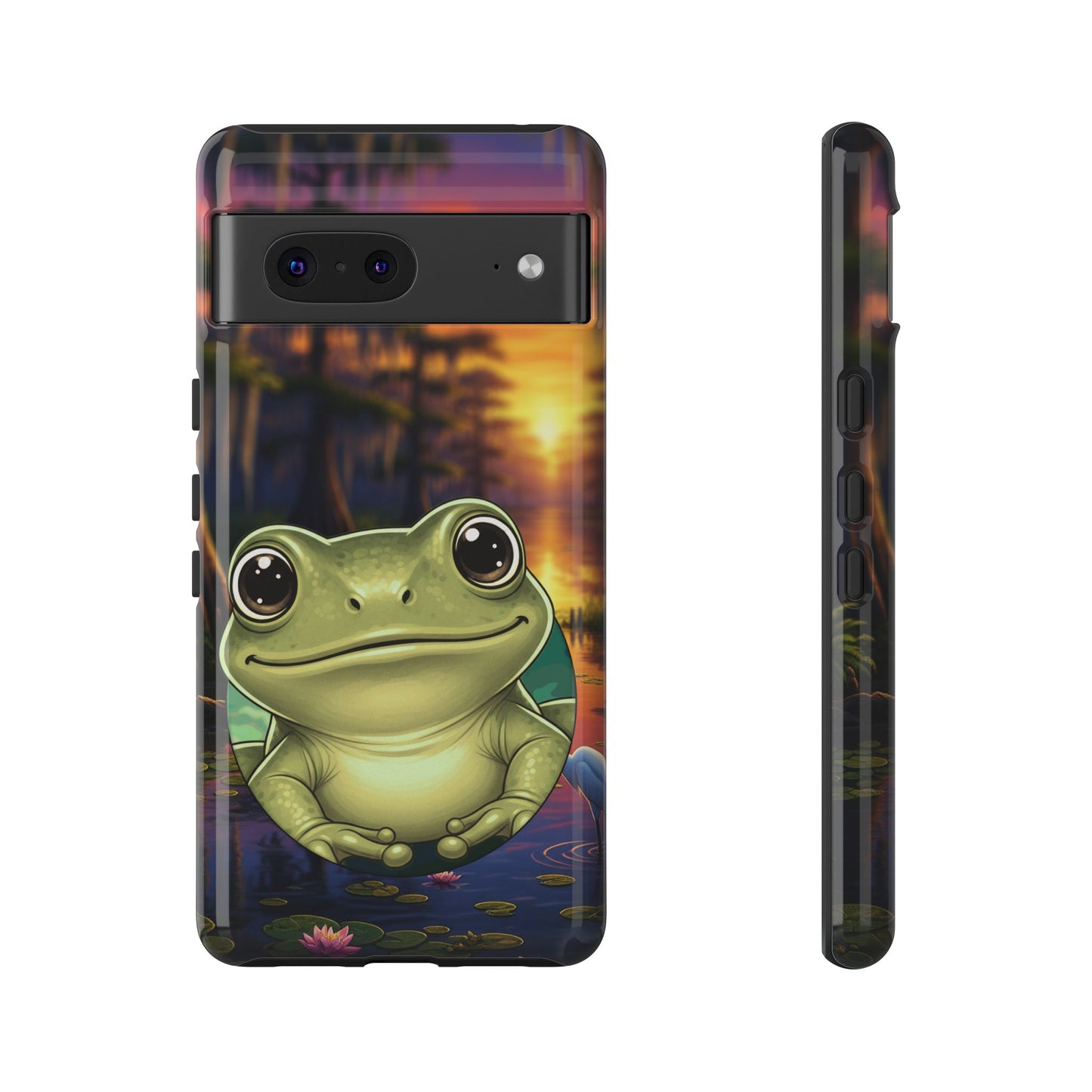 Phone Case Frog Design Tough Cases