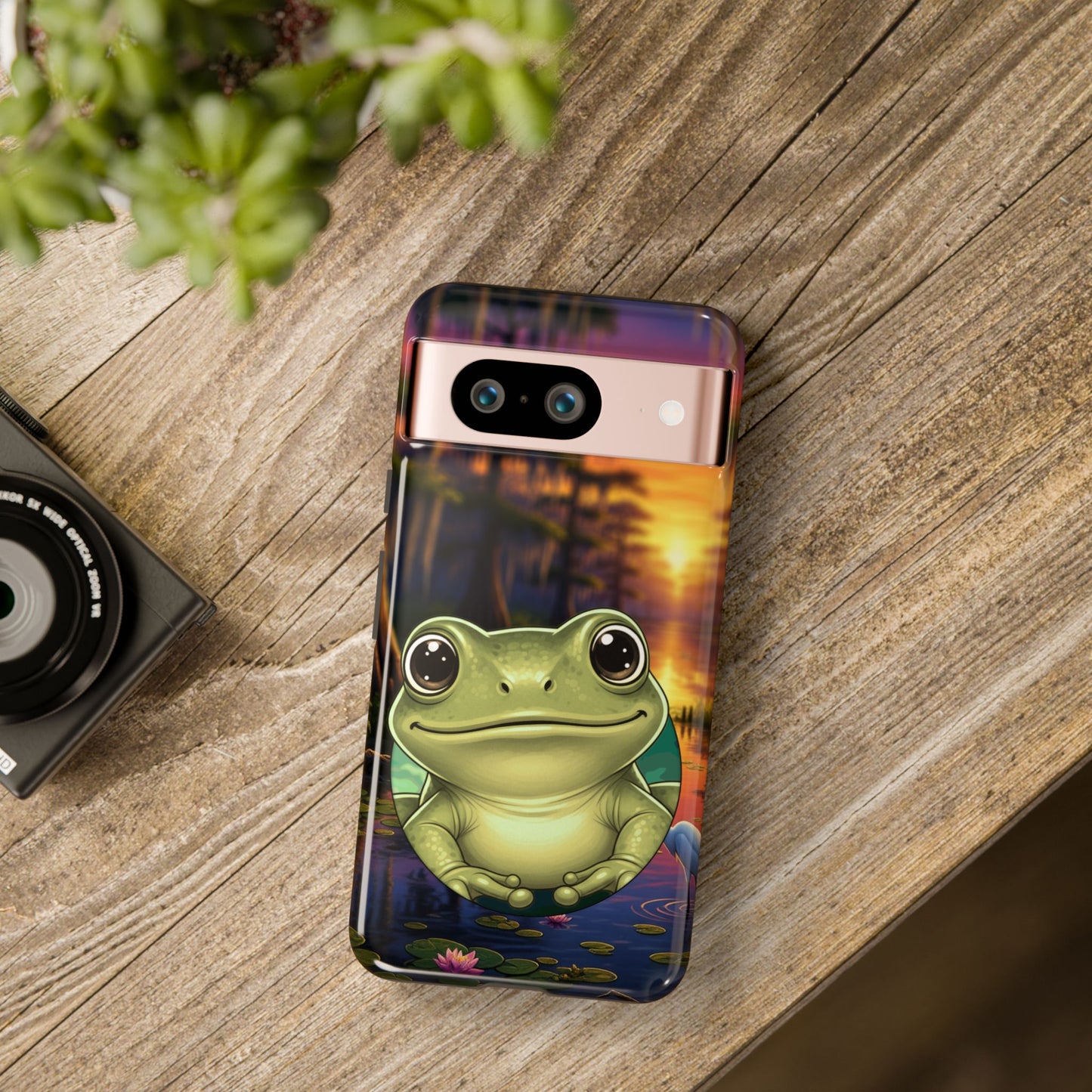 Phone Case Frog Design Tough Cases