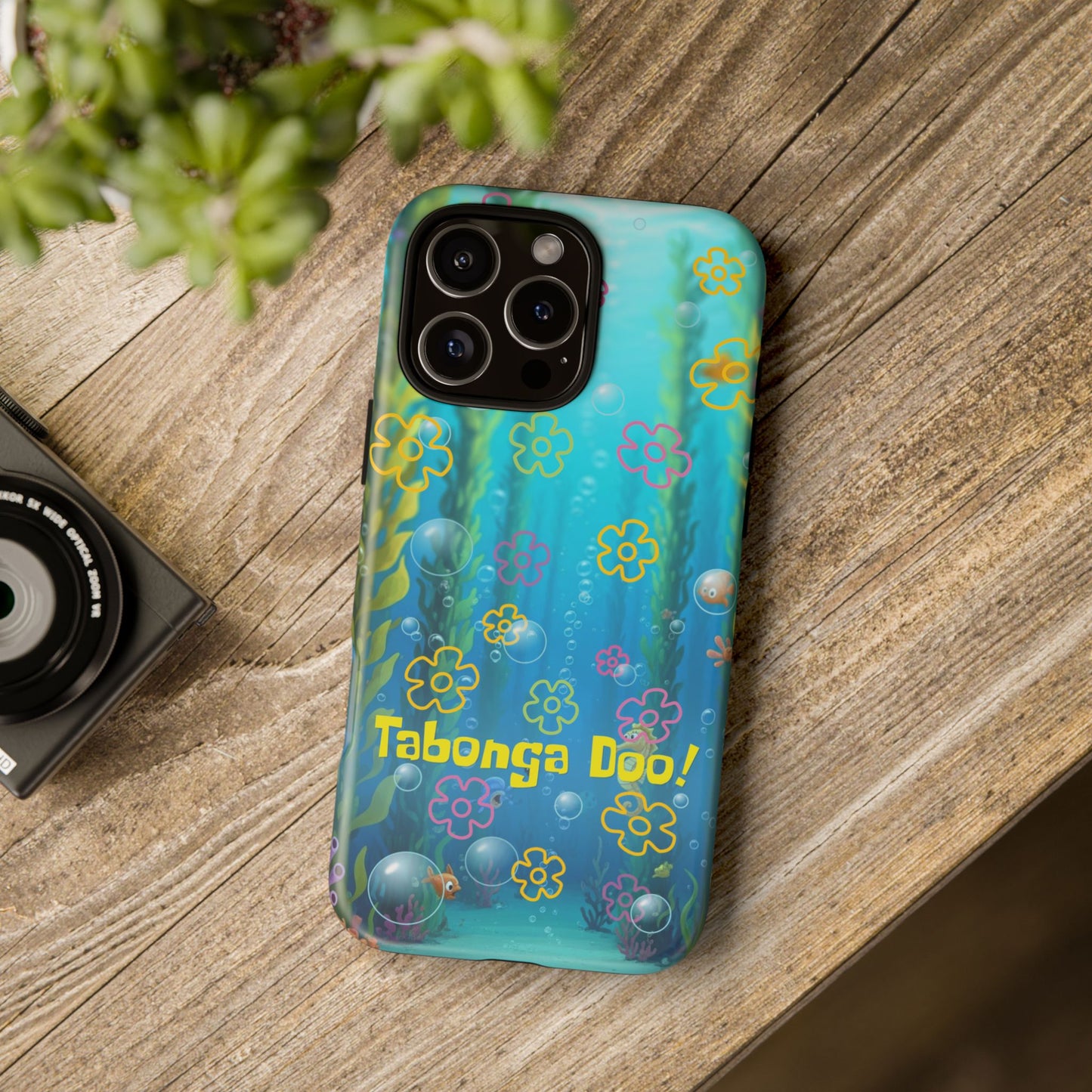 TABONGA DOO! Your Phone’s Bikini Bottom Battle Cry Phone Case
