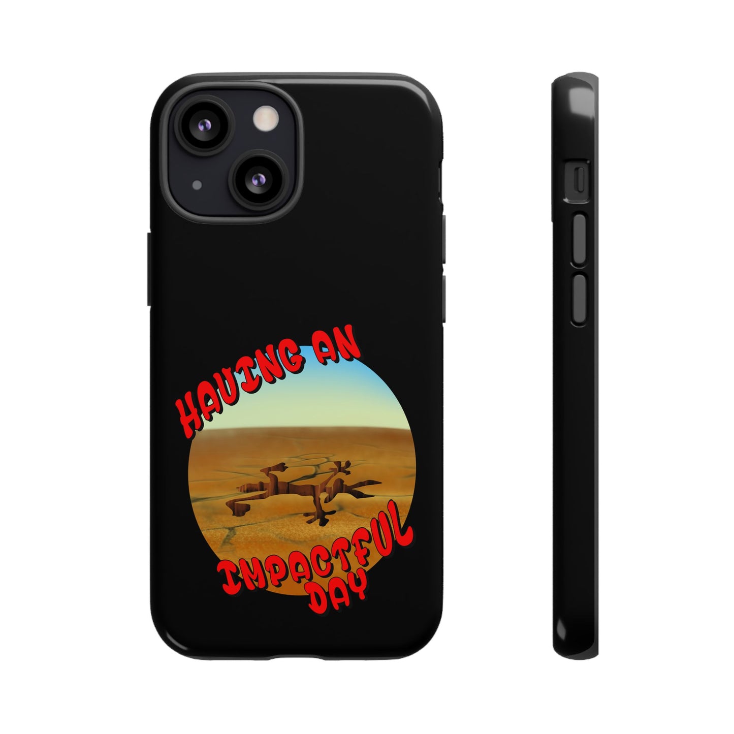 Having an Impactful Day - Classic Cartoon Phone Case