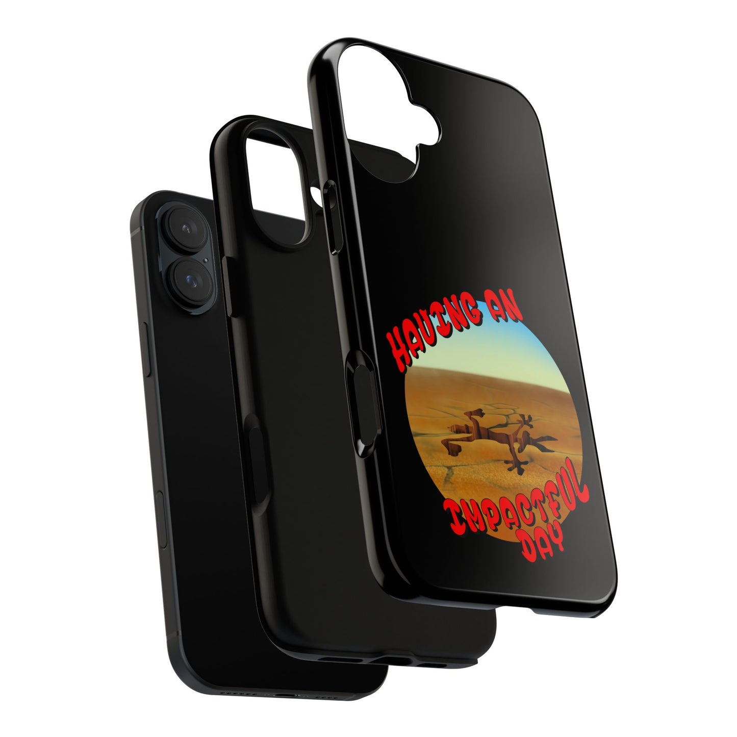 Having an Impactful Day - Classic Cartoon Phone Case