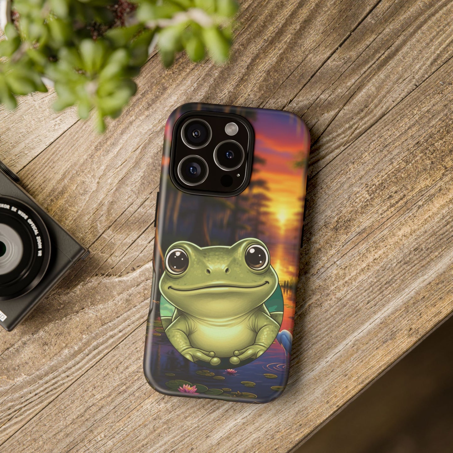Phone Case Frog Design Tough Cases