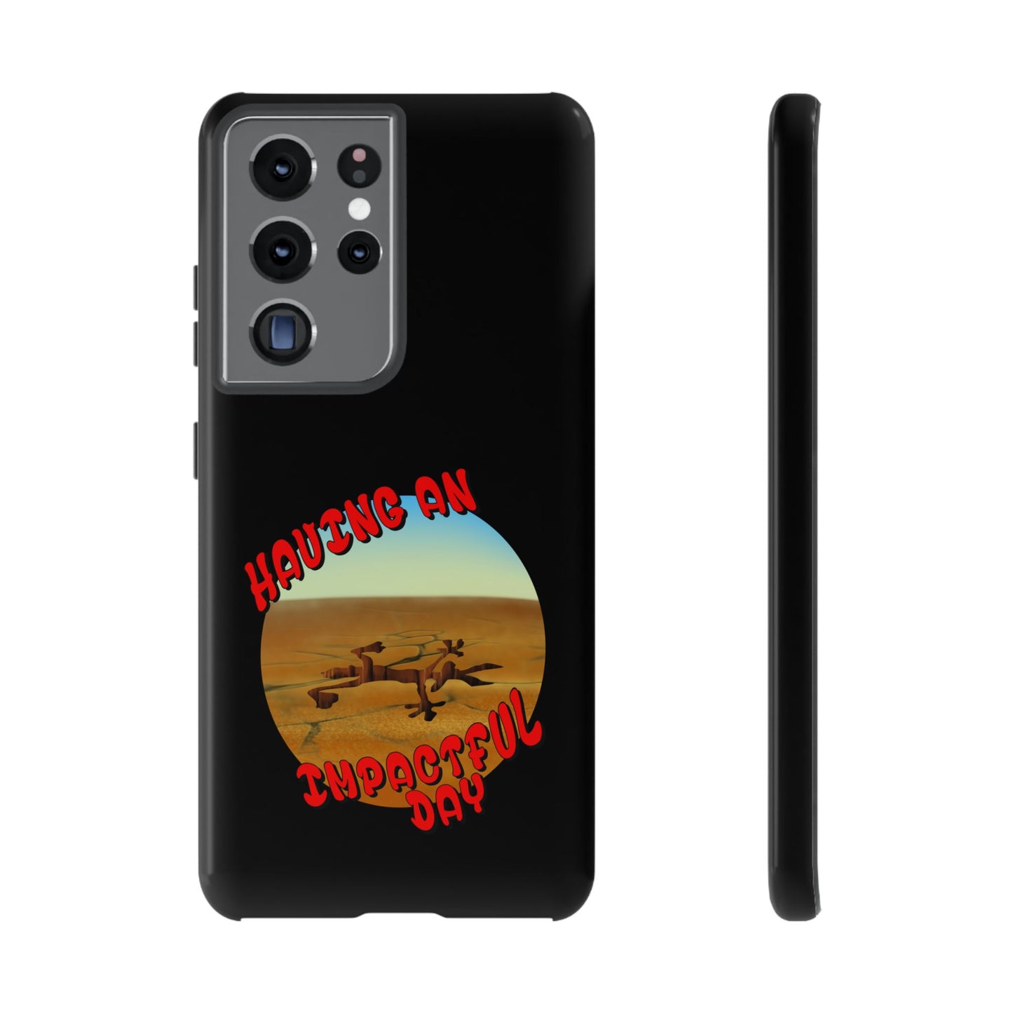 Having an Impactful Day - Classic Cartoon Phone Case