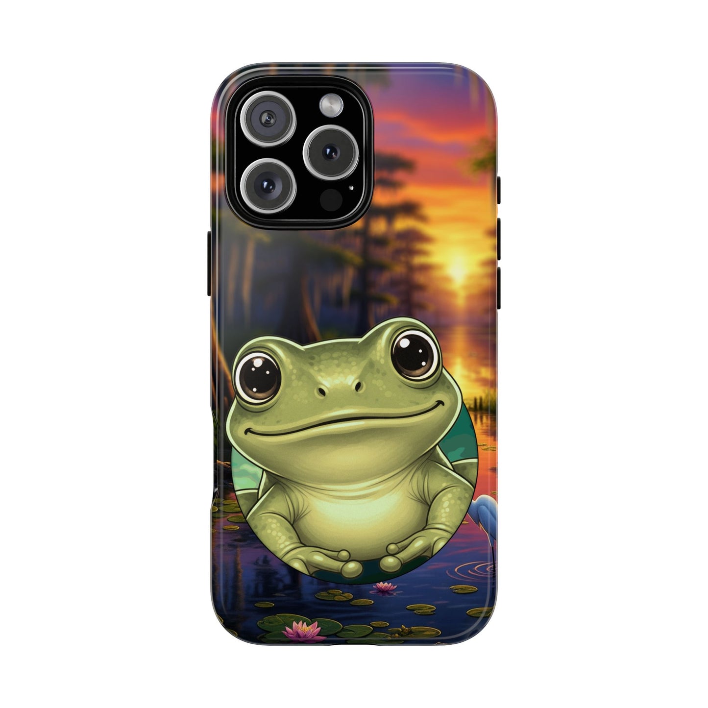 Phone Case Frog Design Tough Cases