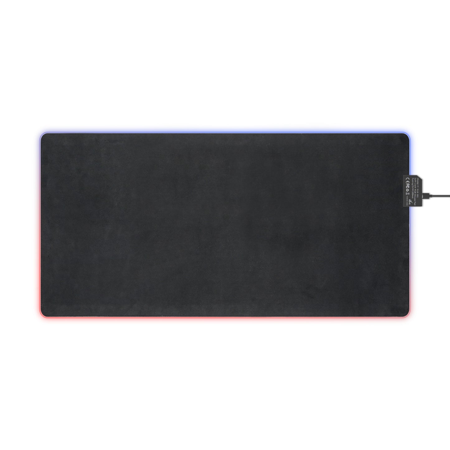 Soy Milk Beans LED Gaming Mouse Pad - Light Up Your Desk with a Splash of Whimsy!