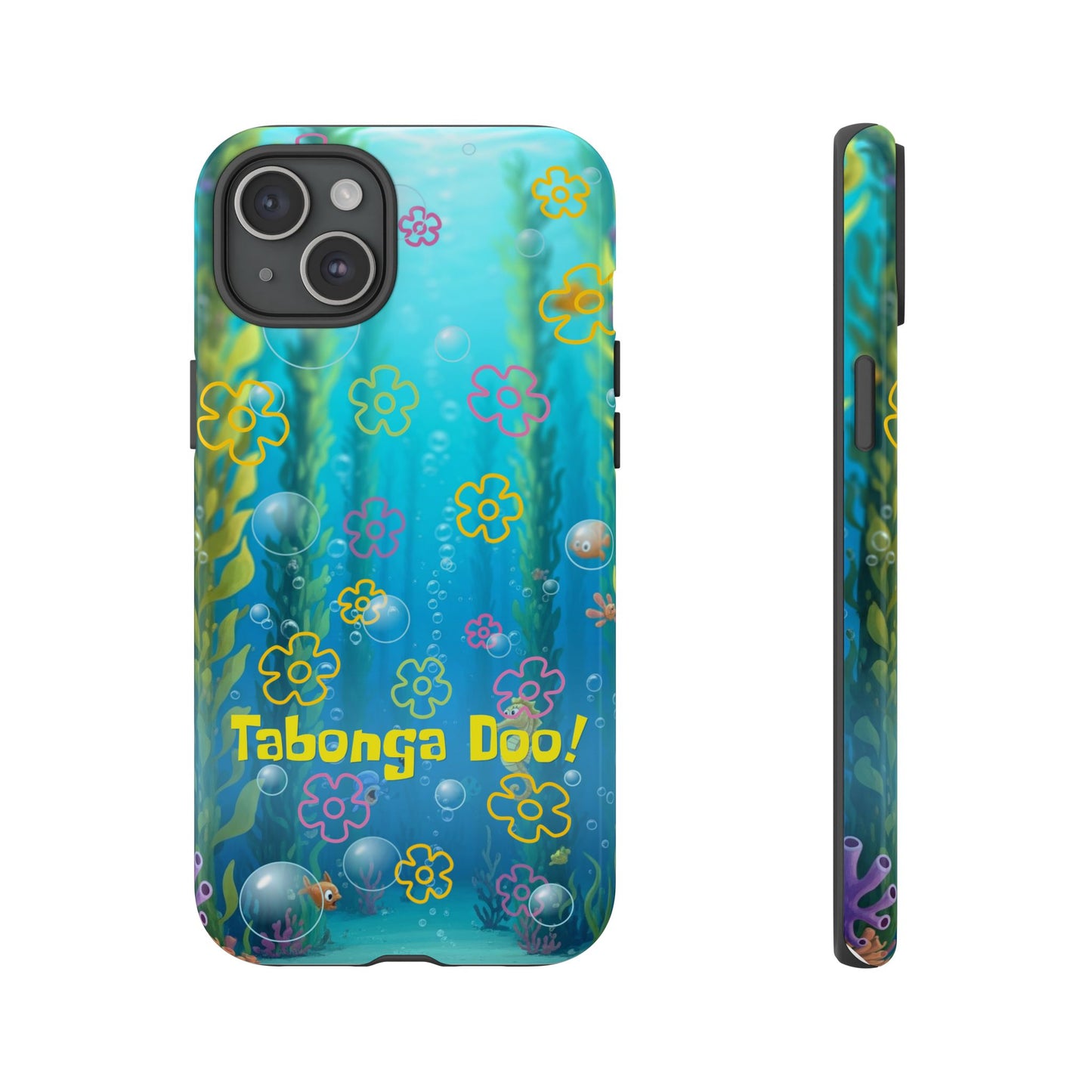 TABONGA DOO! Your Phone’s Bikini Bottom Battle Cry Phone Case