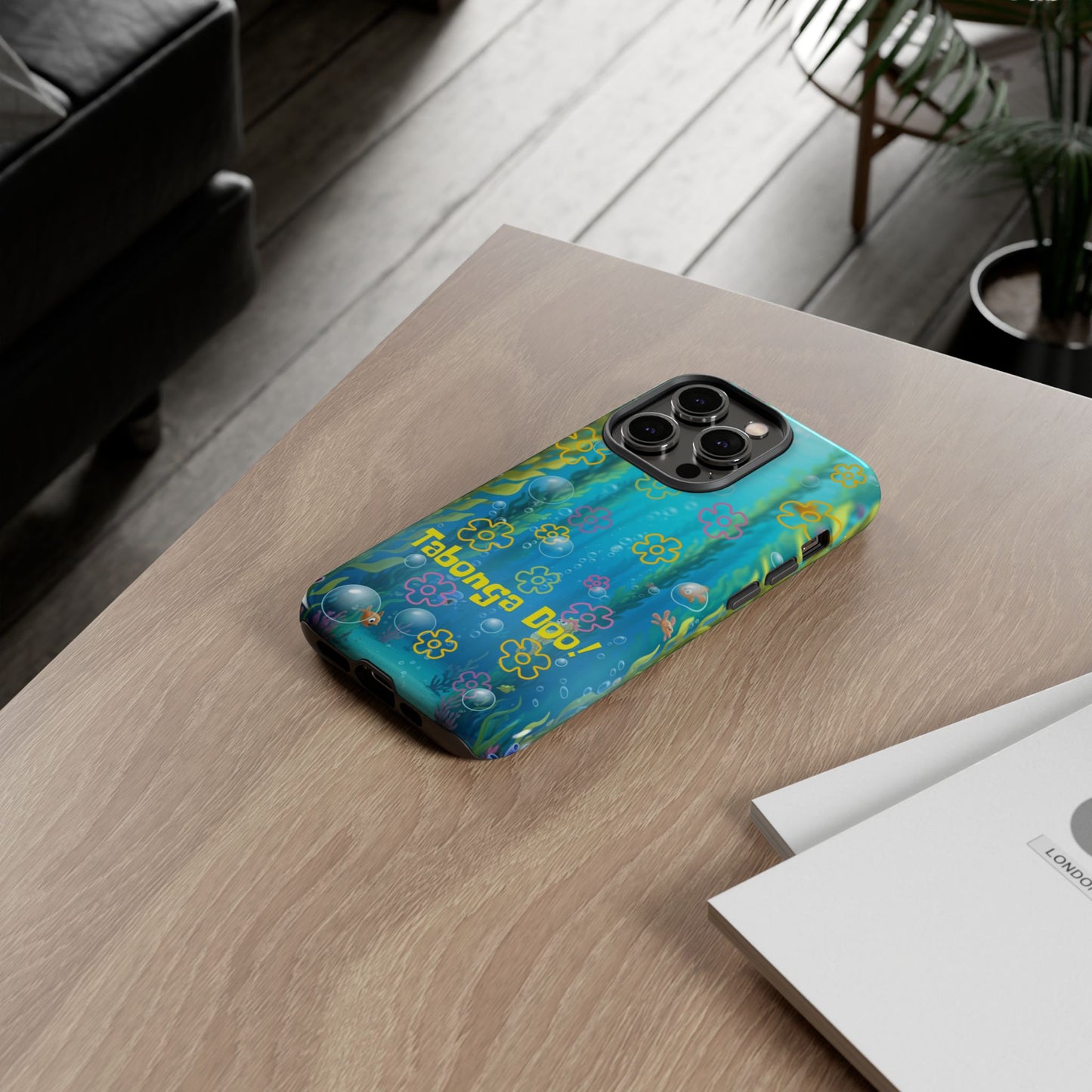 TABONGA DOO! Your Phone’s Bikini Bottom Battle Cry Phone Case