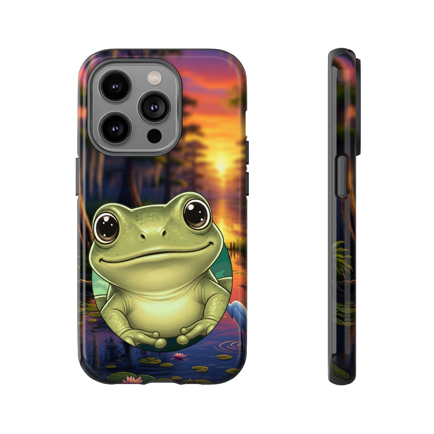 Phone Case Frog Design Tough Cases