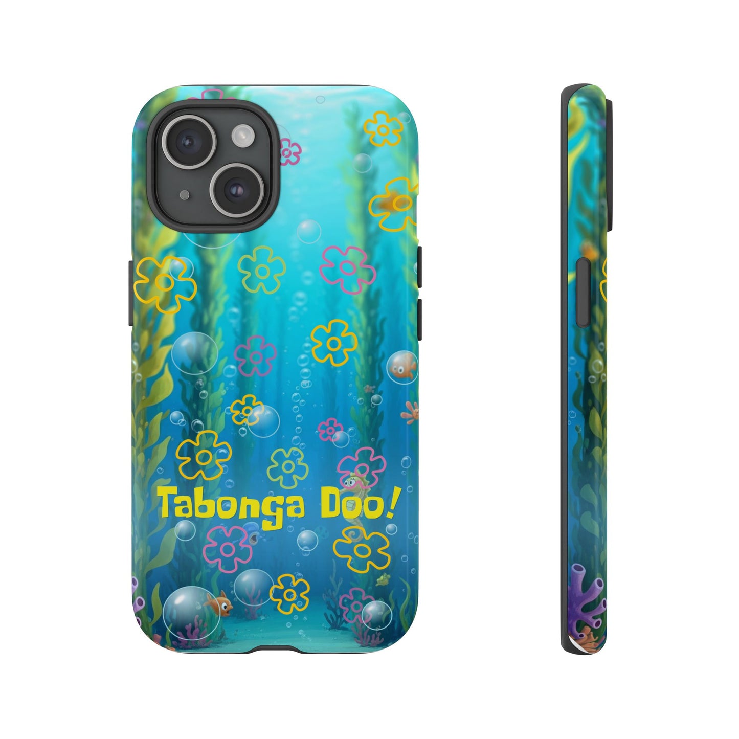 TABONGA DOO! Your Phone’s Bikini Bottom Battle Cry Phone Case