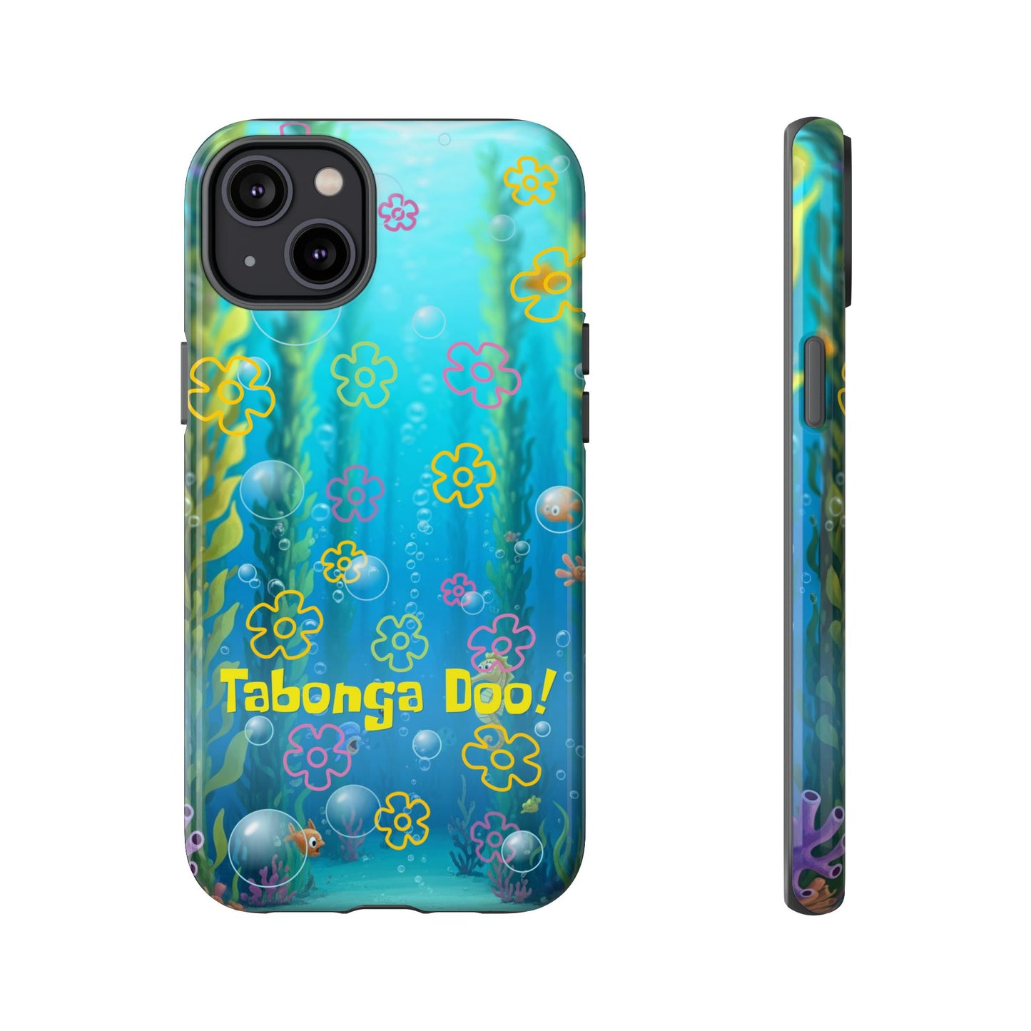 TABONGA DOO! Your Phone’s Bikini Bottom Battle Cry Phone Case