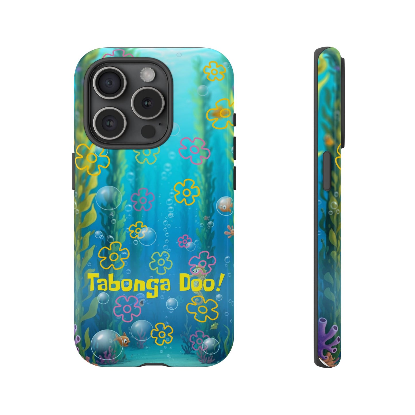 TABONGA DOO! Your Phone’s Bikini Bottom Battle Cry Phone Case