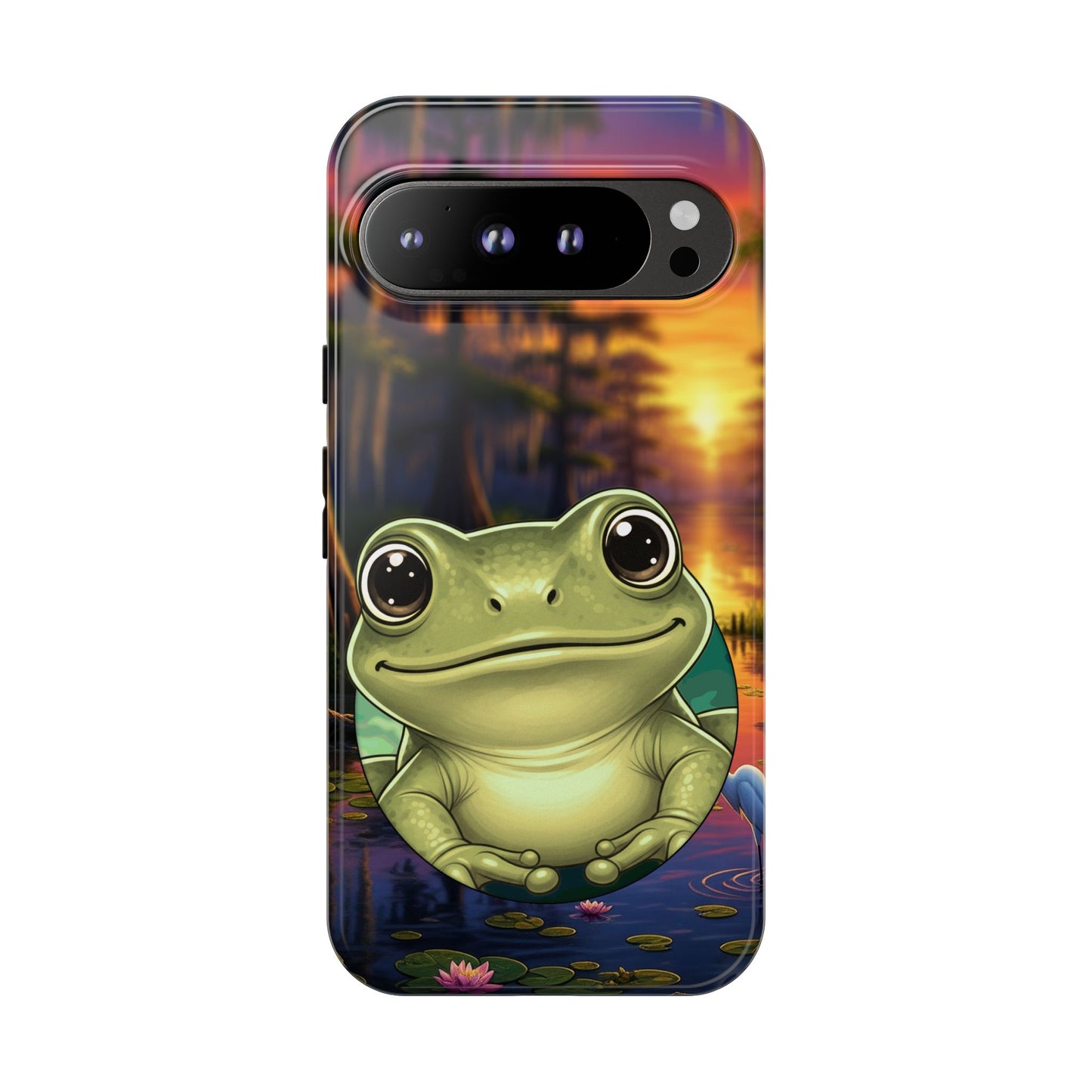 Phone Case Frog Design Tough Cases