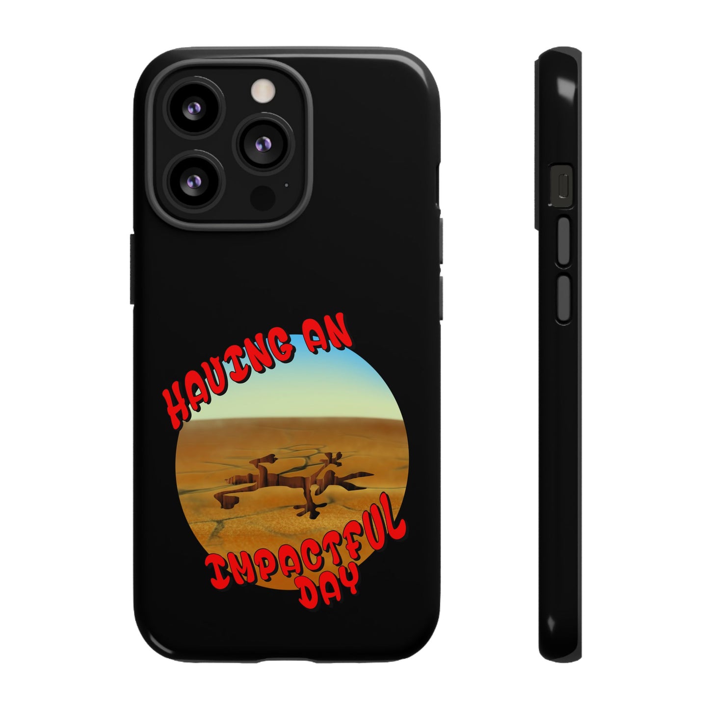 Having an Impactful Day - Classic Cartoon Phone Case