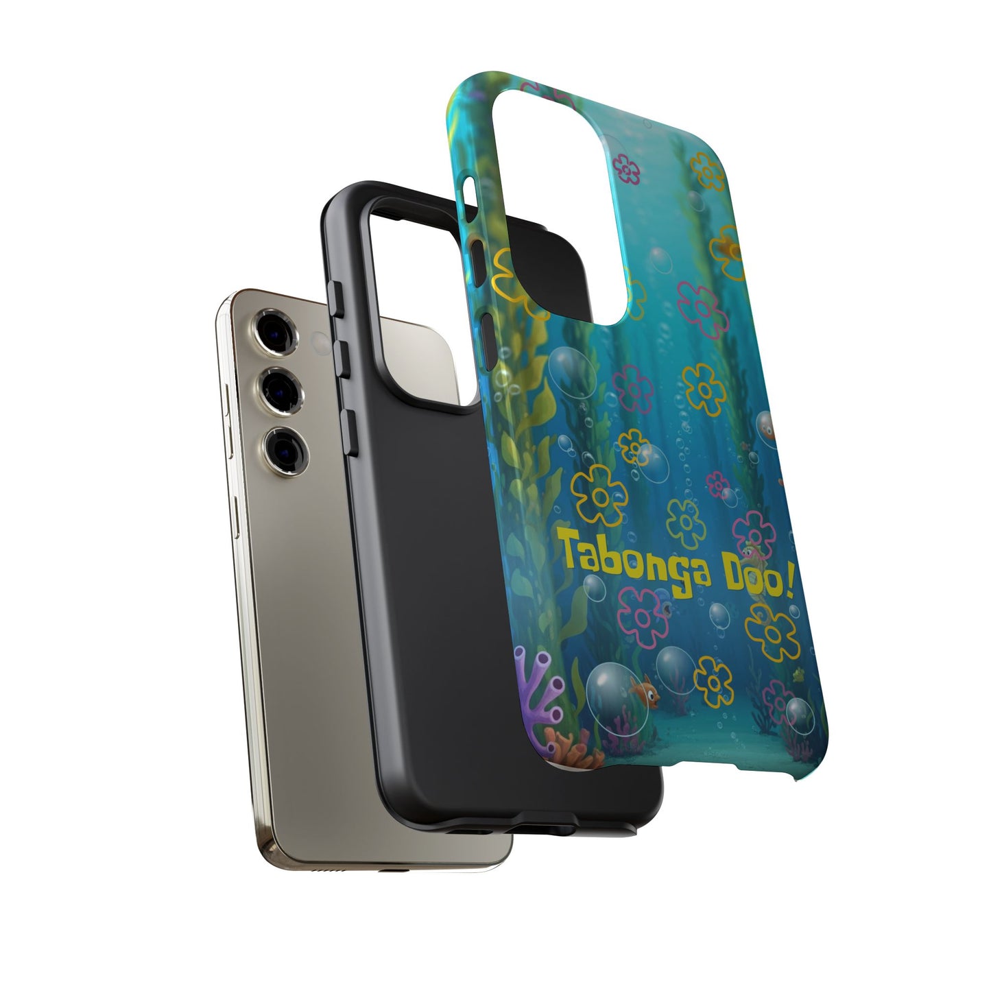TABONGA DOO! Your Phone’s Bikini Bottom Battle Cry Phone Case