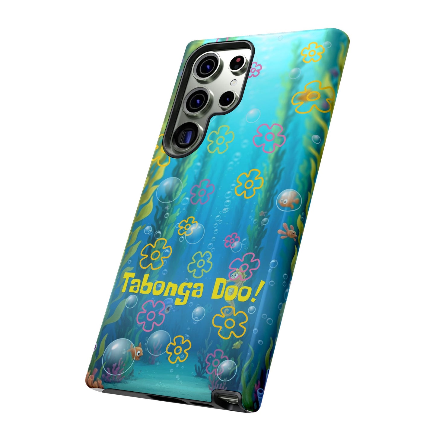 TABONGA DOO! Your Phone’s Bikini Bottom Battle Cry Phone Case