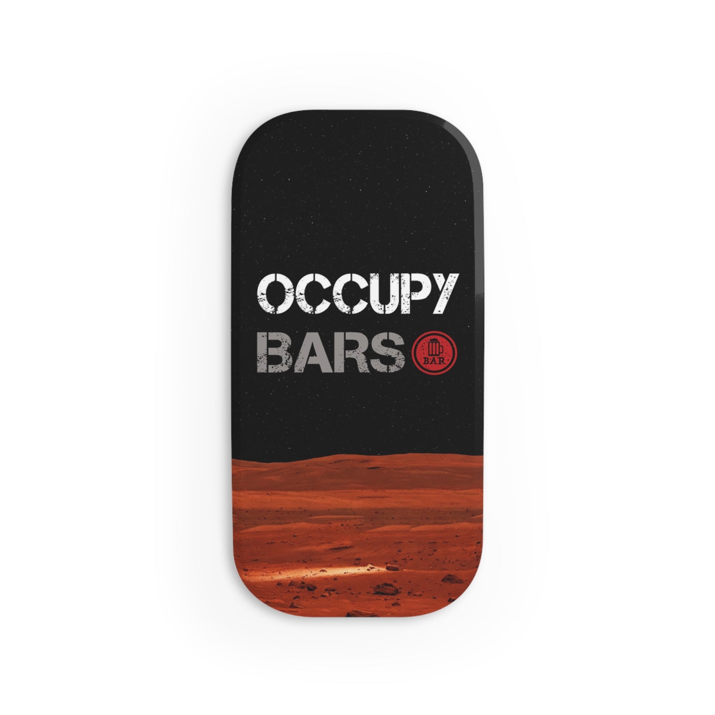 Phone Grip - Cosmic Occupy Bars Design