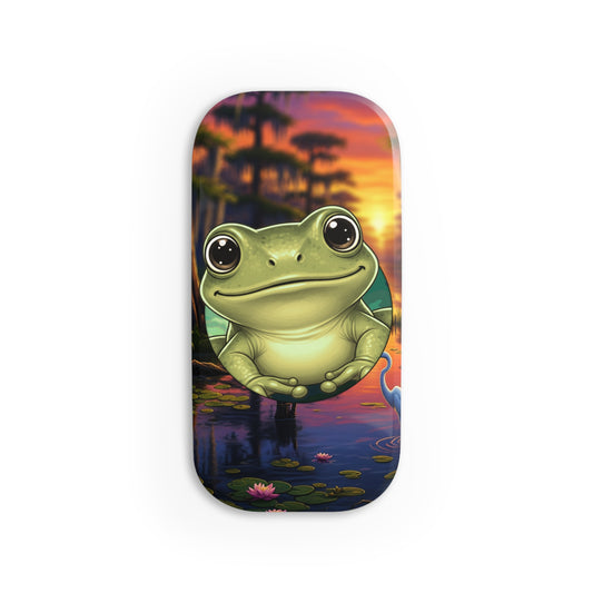 Baby Frog Phone Grip Stand, Cute Mobile Accessory, Unique Gift for Teens, Fun Phone Holder, Croak-tastic Design, Perfect for Everyday Use