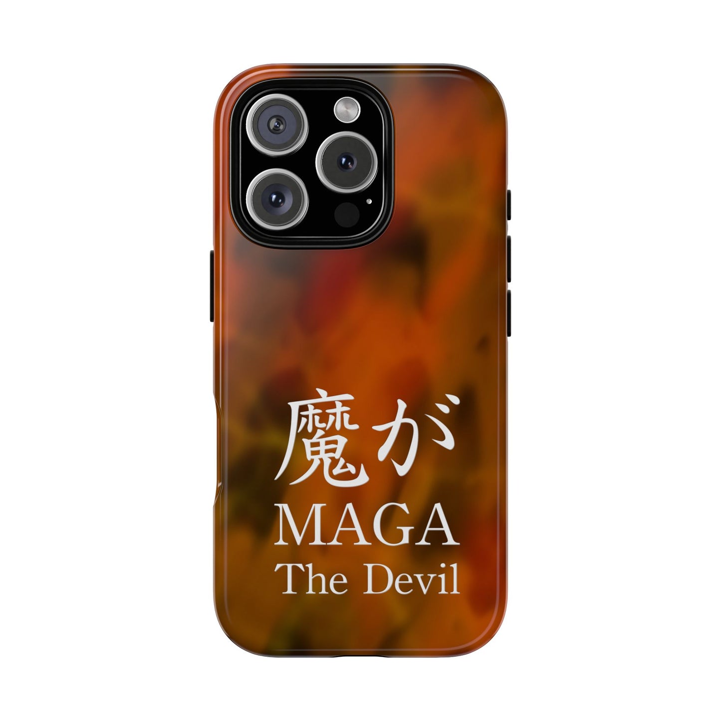 Phone Case - MAGA (The Devil in Japanese) - Bold & Artistic Design