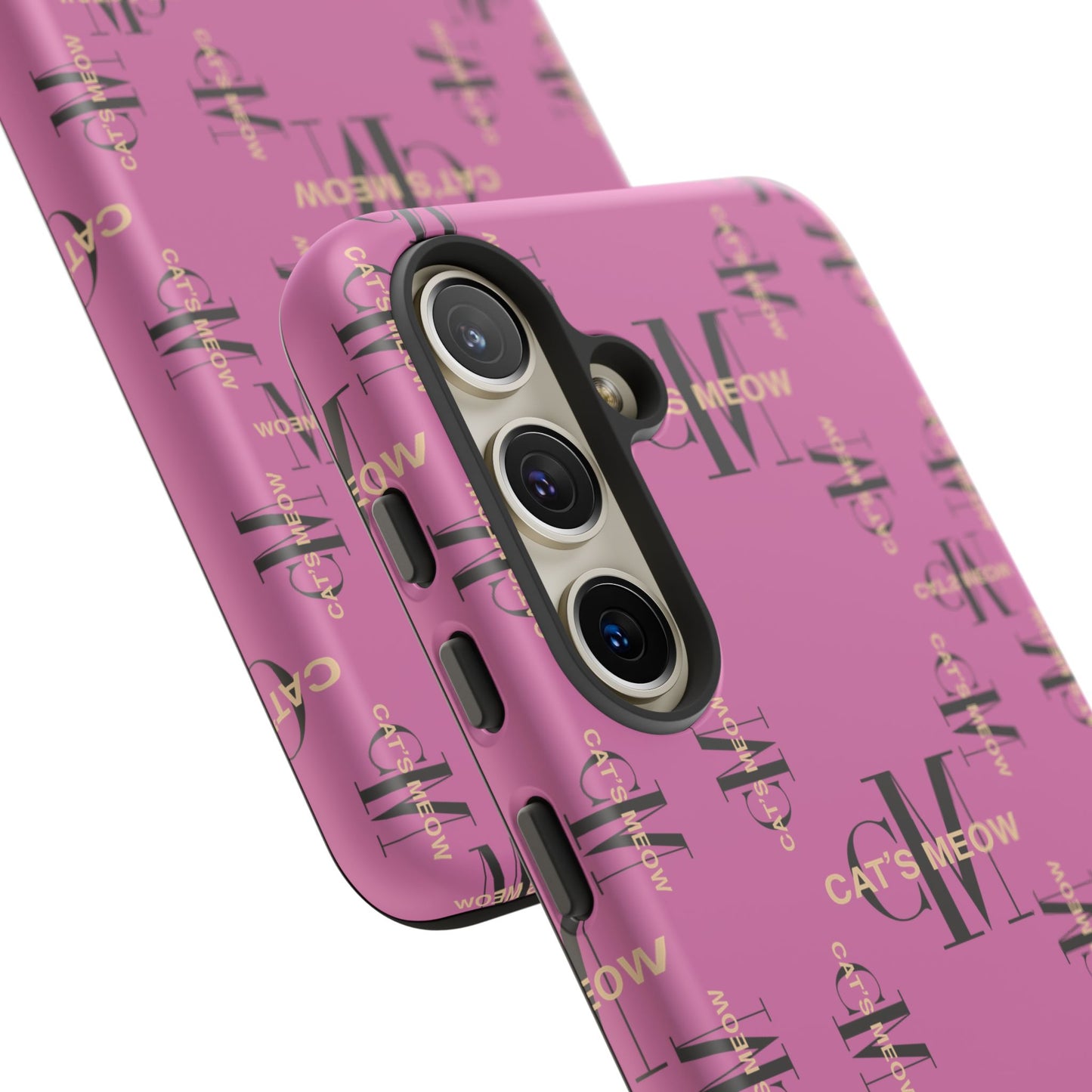 Phone Cases - Cat's Meow Logo Pattern Tough Cases