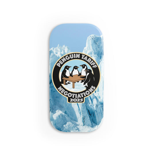 Penguin Tariff Negotiations Phone Grip - Fun & Functional Accessory