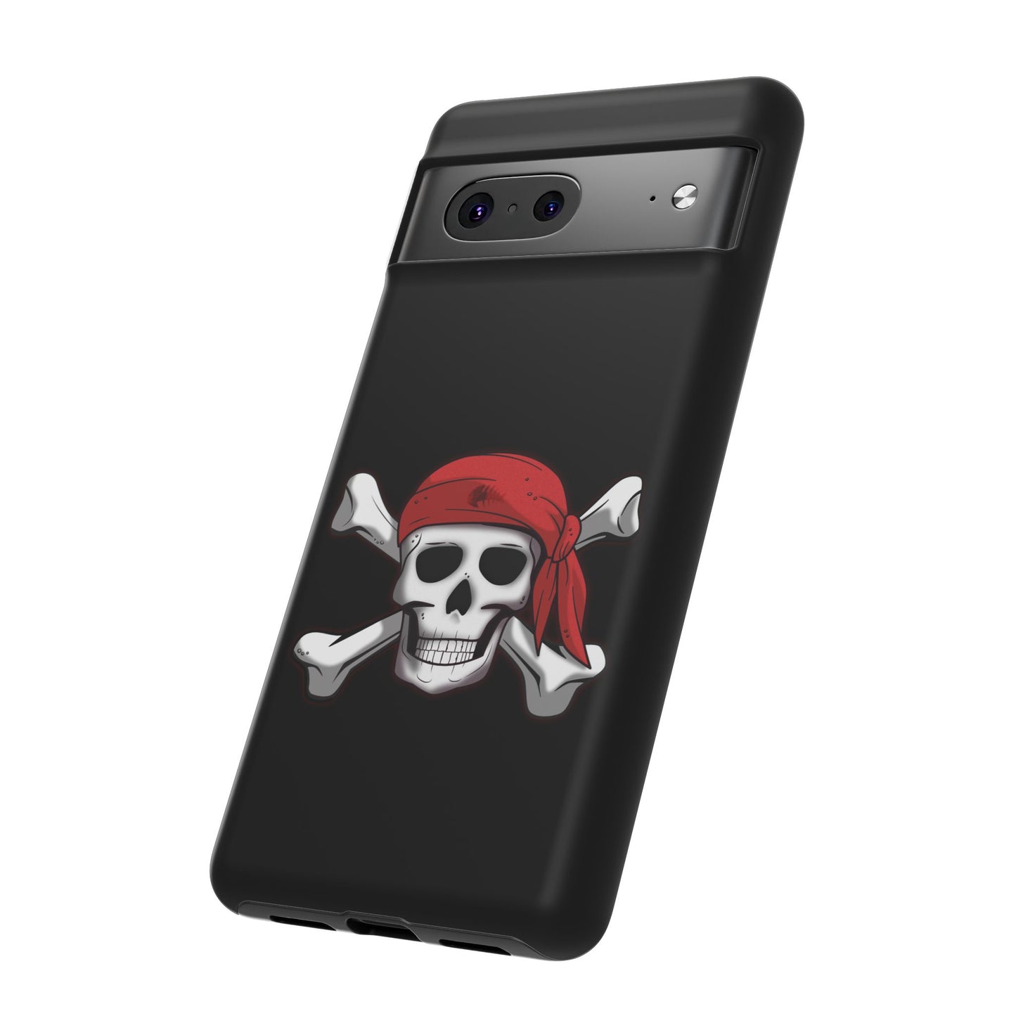 Pirate Skull and Crossbones with Jolly Roger Bandana - Tough Cases