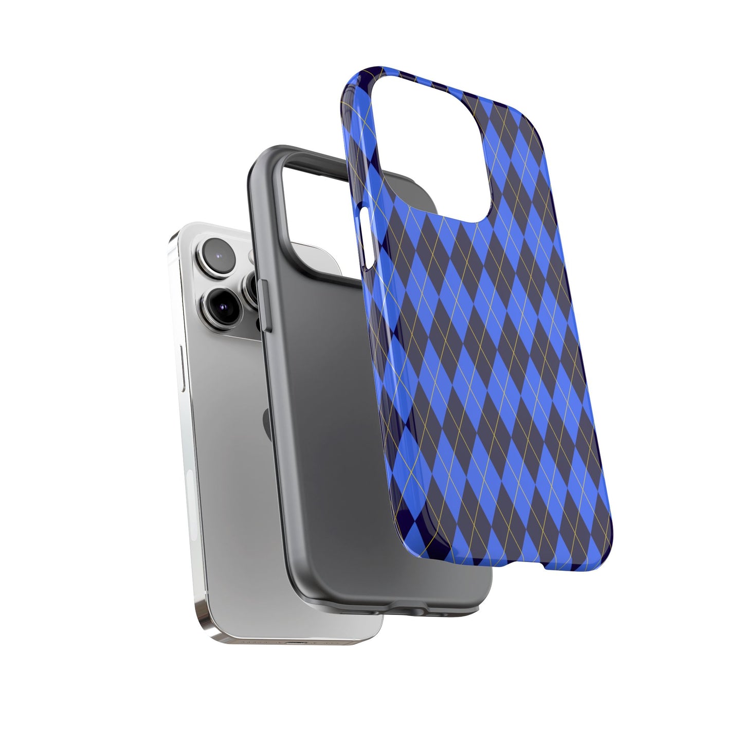 Stylish Argyle Phone Case - Tough Cases for Trendsetters