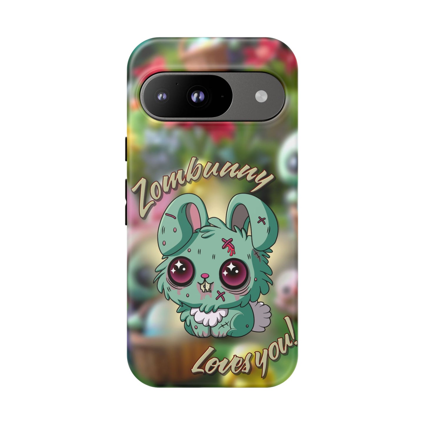 Phone Case - Cute Zombie Bunny - Zombunny Loves You