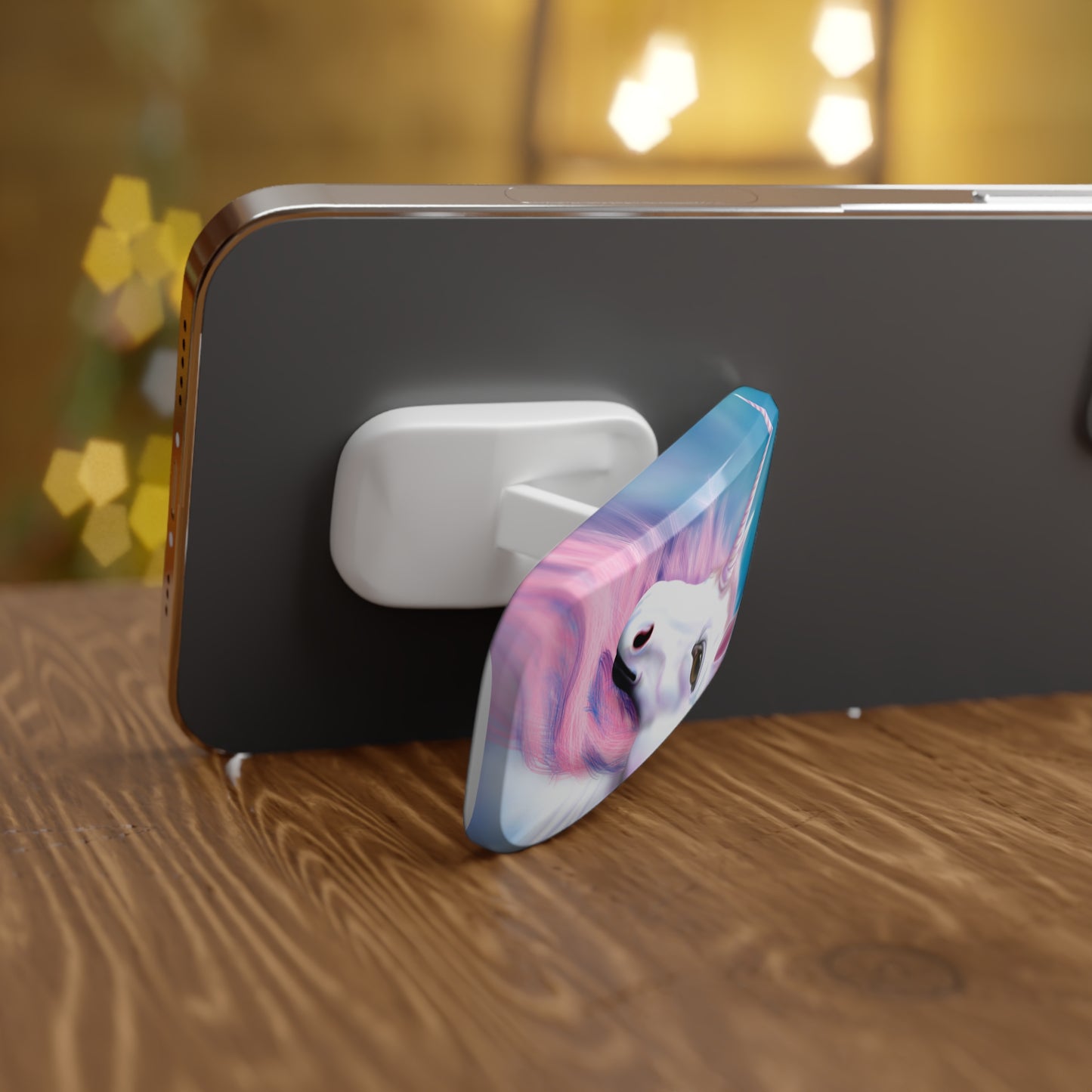 Unicorn Phone Grip, Cute Accessories, Pop Socket, Cell Phone Holder, Birthday Gift, Magical Decor, Fun Tech Accessory