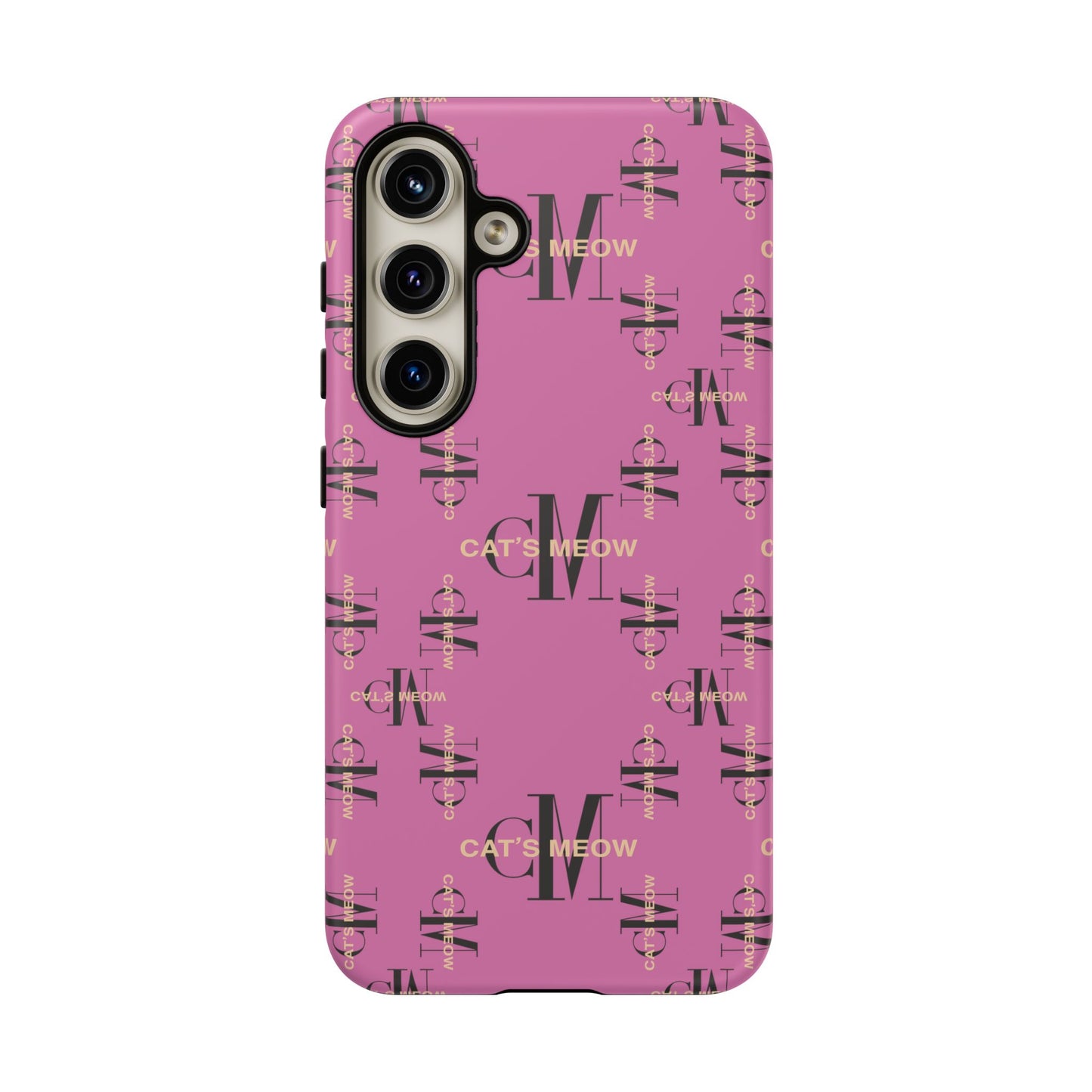 Phone Cases - Cat's Meow Logo Pattern Tough Cases