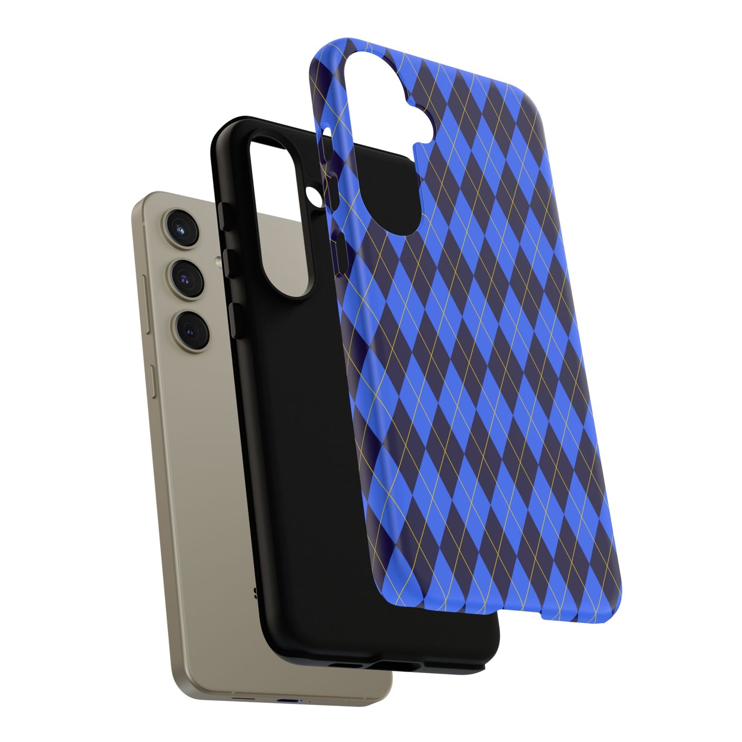 Stylish Argyle Phone Case - Tough Cases for Trendsetters