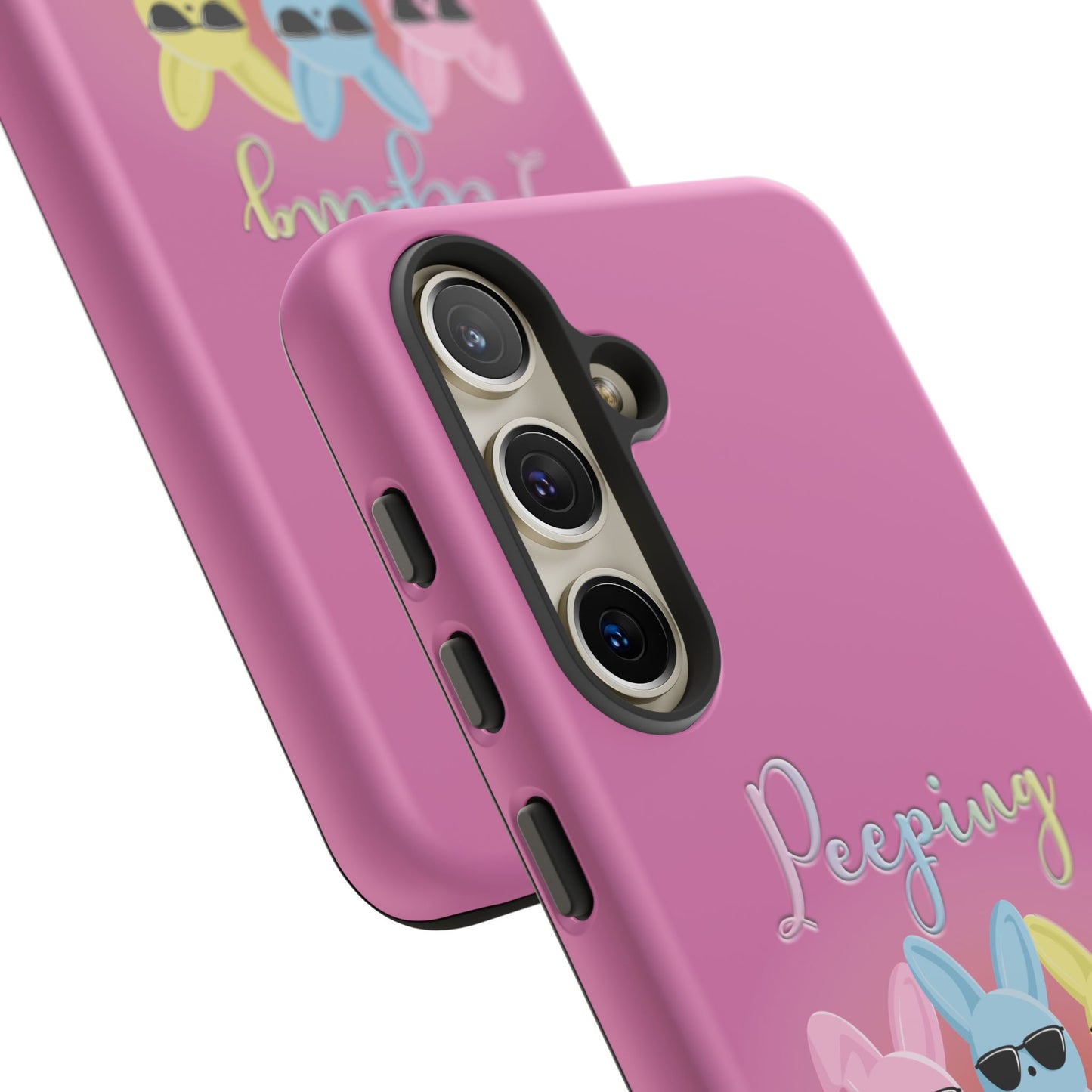 Phone Case - Peeping It Real Bunny Design for Easter & Spring