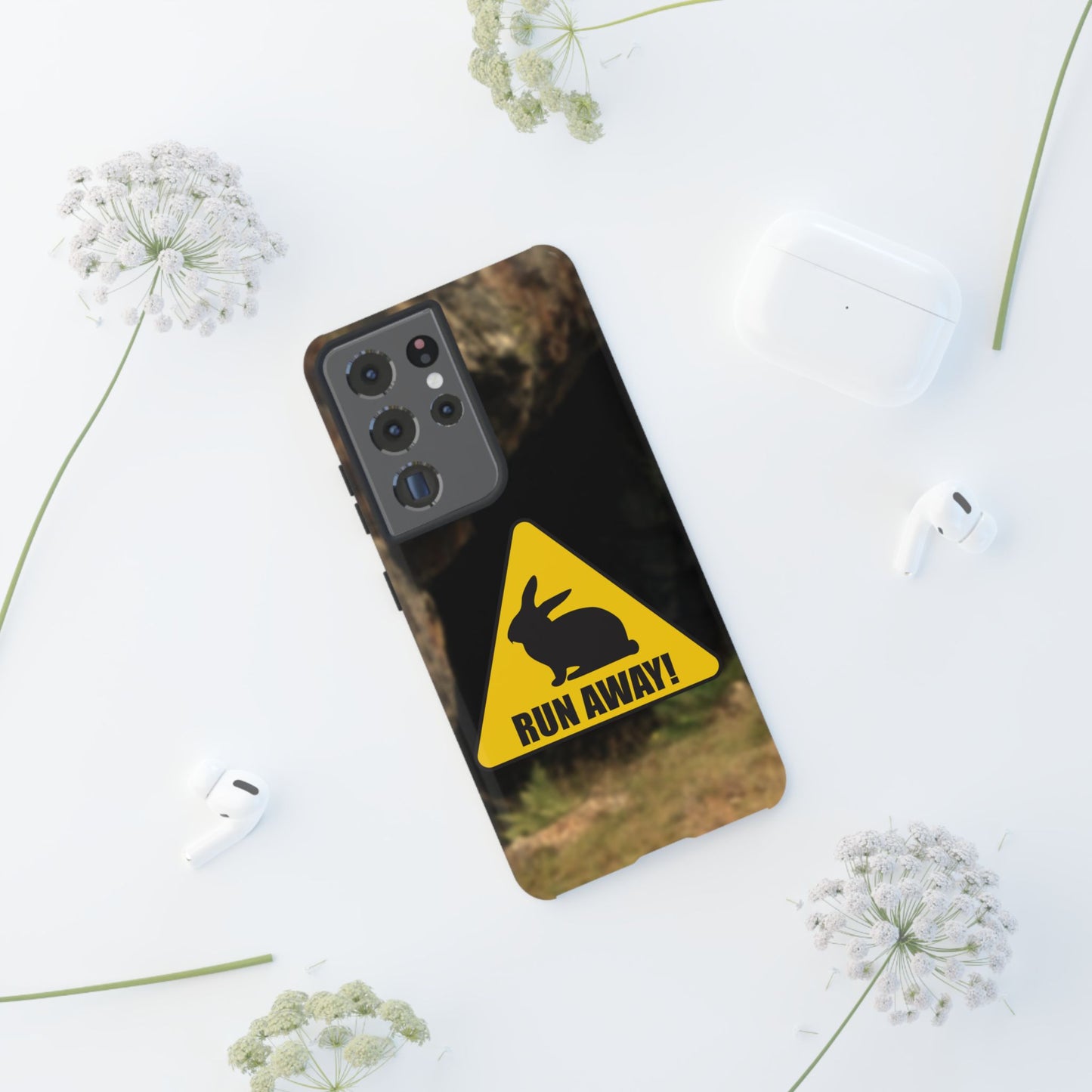 Phone Case Tough Cases - Run Away Holy Grail Design