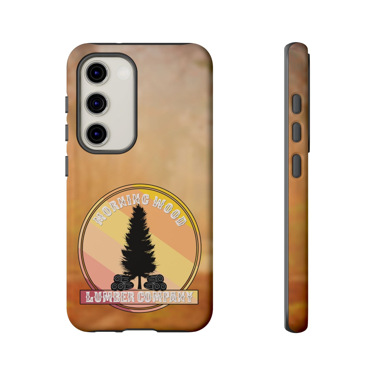 Vintage Morning Wood Phone Case - Tough Cases