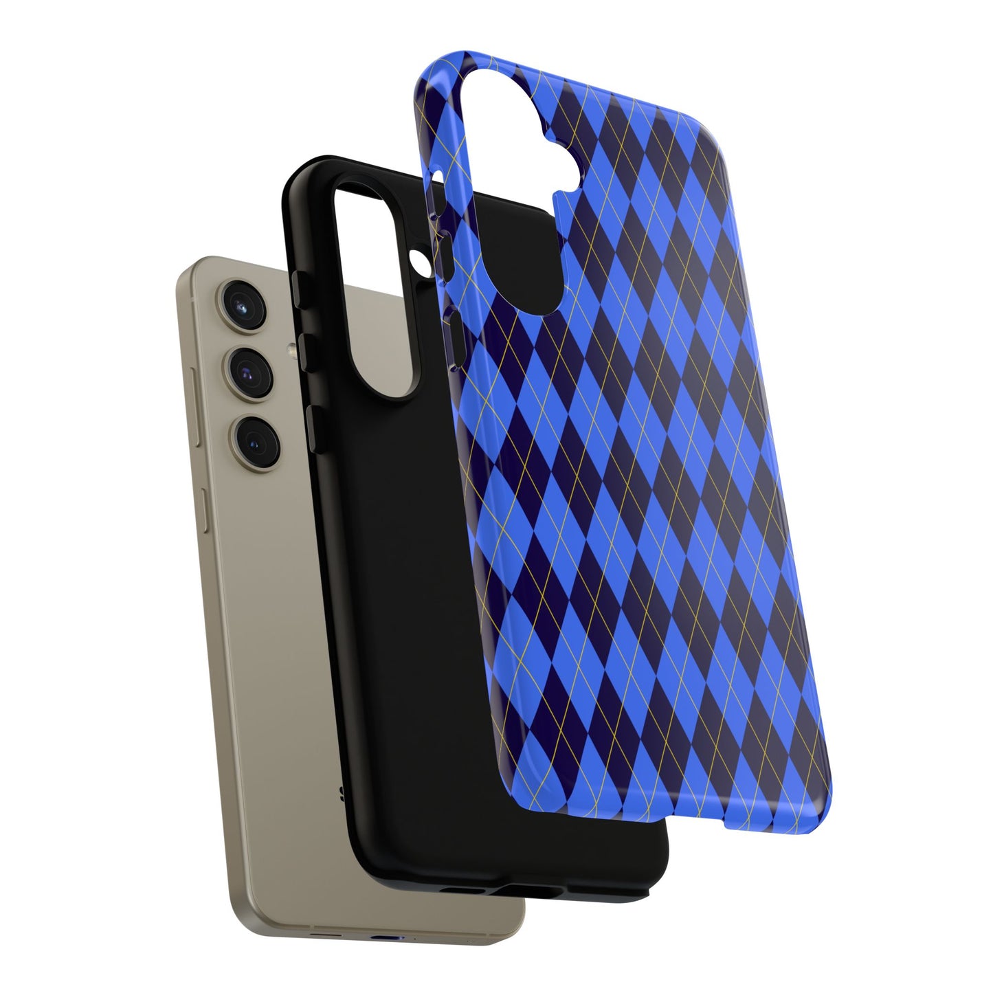 Stylish Argyle Phone Case - Tough Cases for Trendsetters