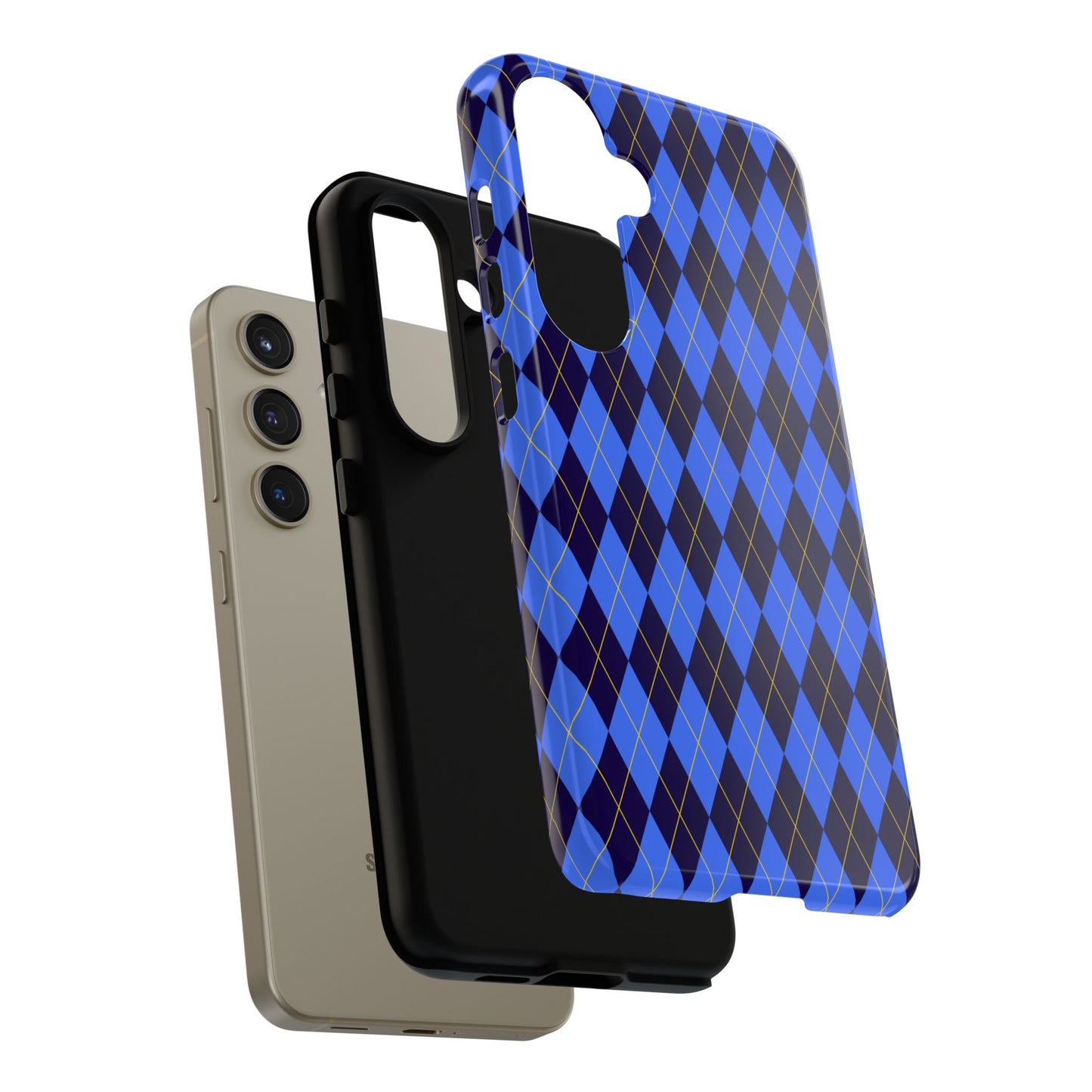 Stylish Argyle Phone Case - Tough Cases for Trendsetters