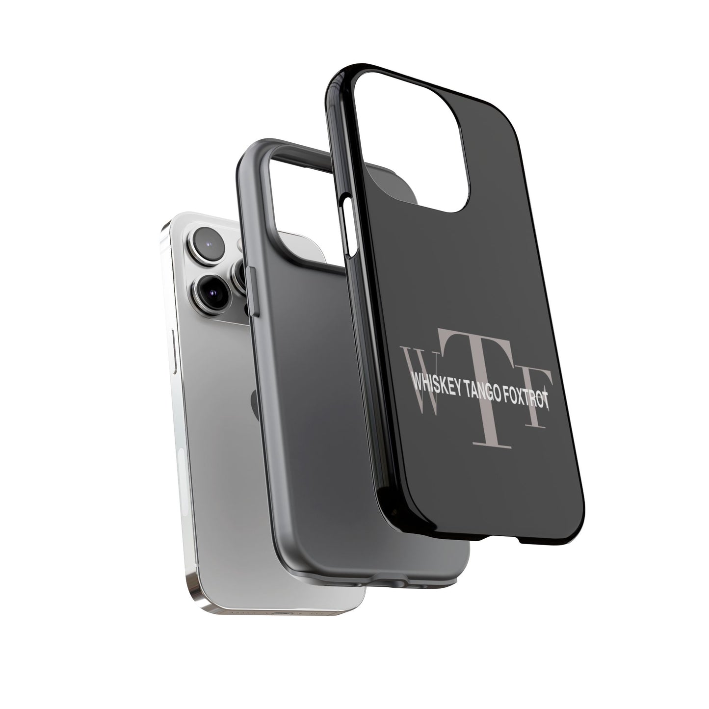 Phone Case - Whiskey, Tango, Foxtrot - WTF Tough Case