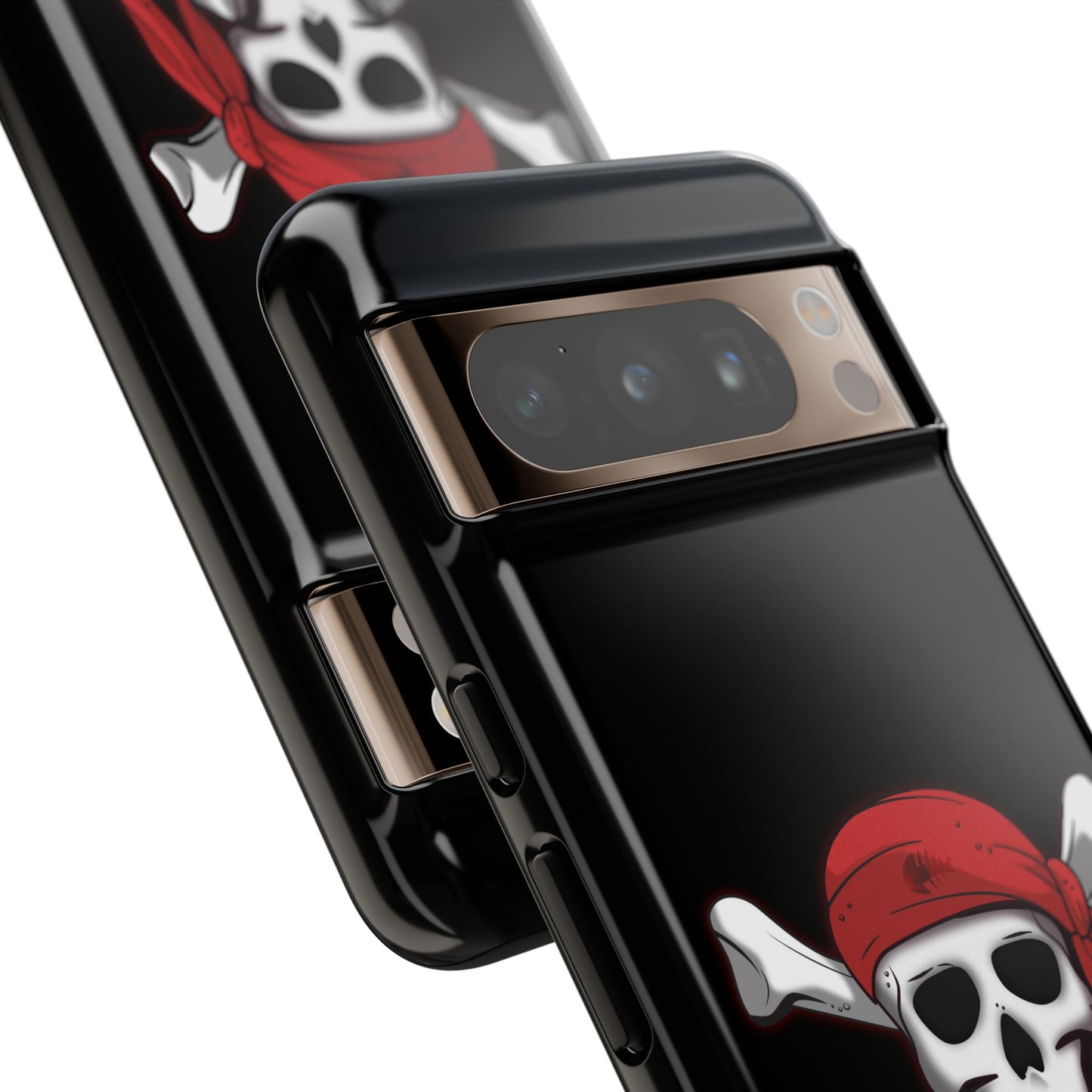 Pirate Skull and Crossbones with Jolly Roger Bandana - Tough Cases