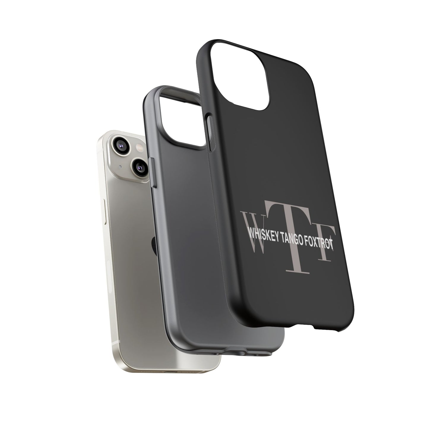 Phone Case - Whiskey, Tango, Foxtrot - WTF Tough Case