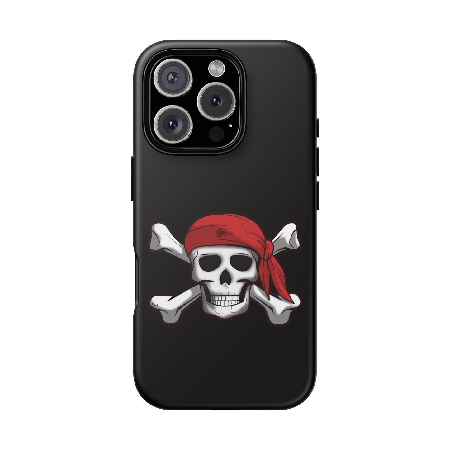 Pirate Skull and Crossbones with Jolly Roger Bandana - Tough Cases