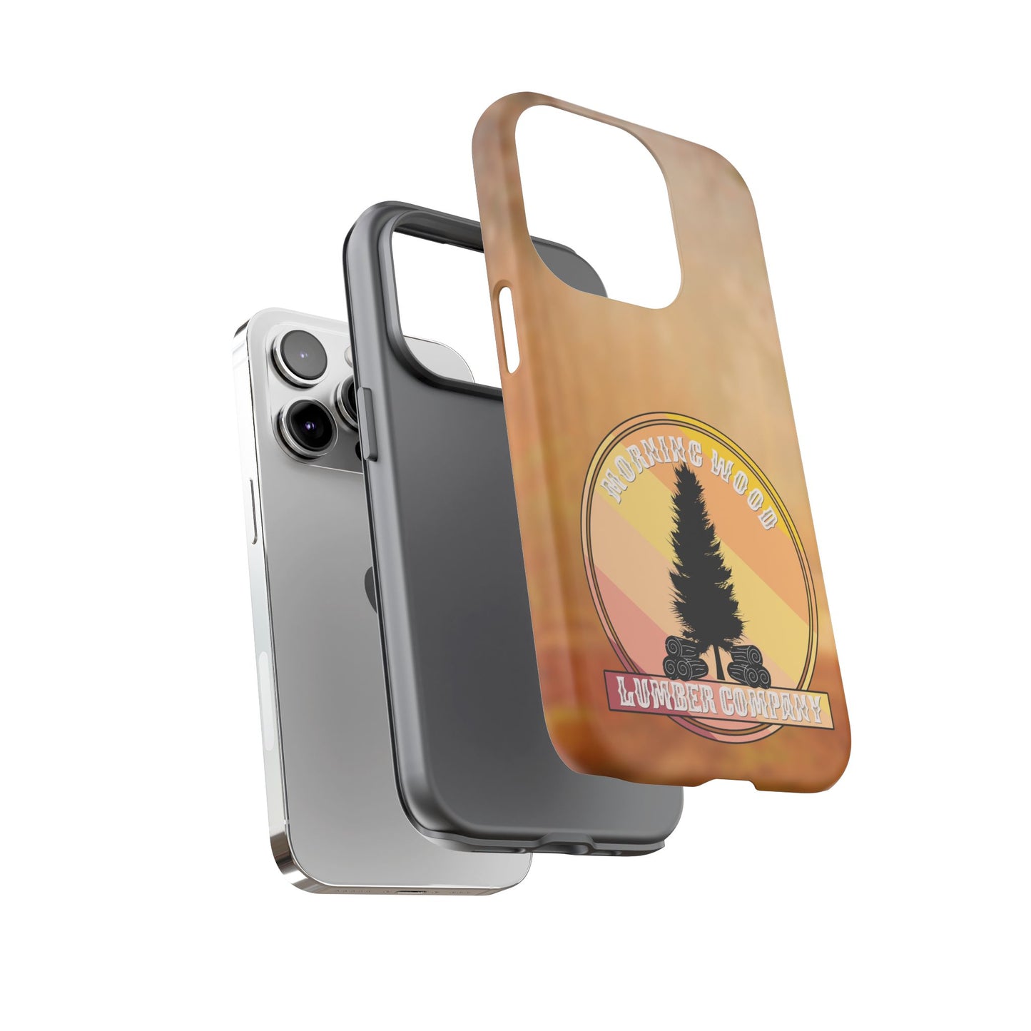 Vintage Morning Wood Phone Case - Tough Cases