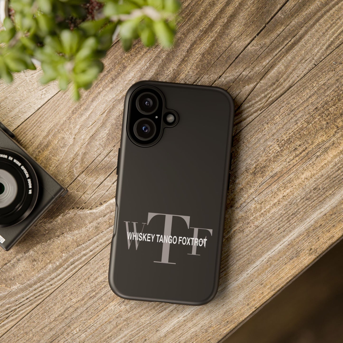 Phone Case - Whiskey, Tango, Foxtrot - WTF Tough Case