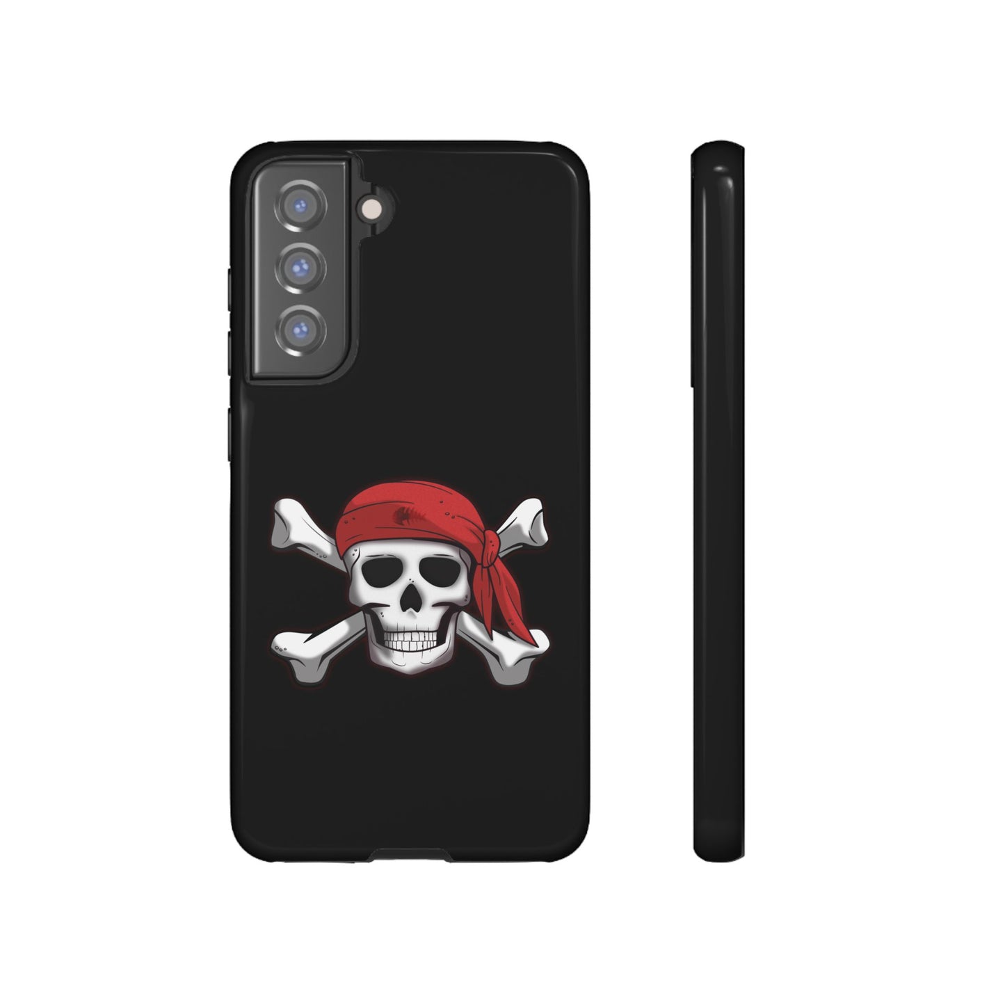 Pirate Skull and Crossbones with Jolly Roger Bandana - Tough Cases