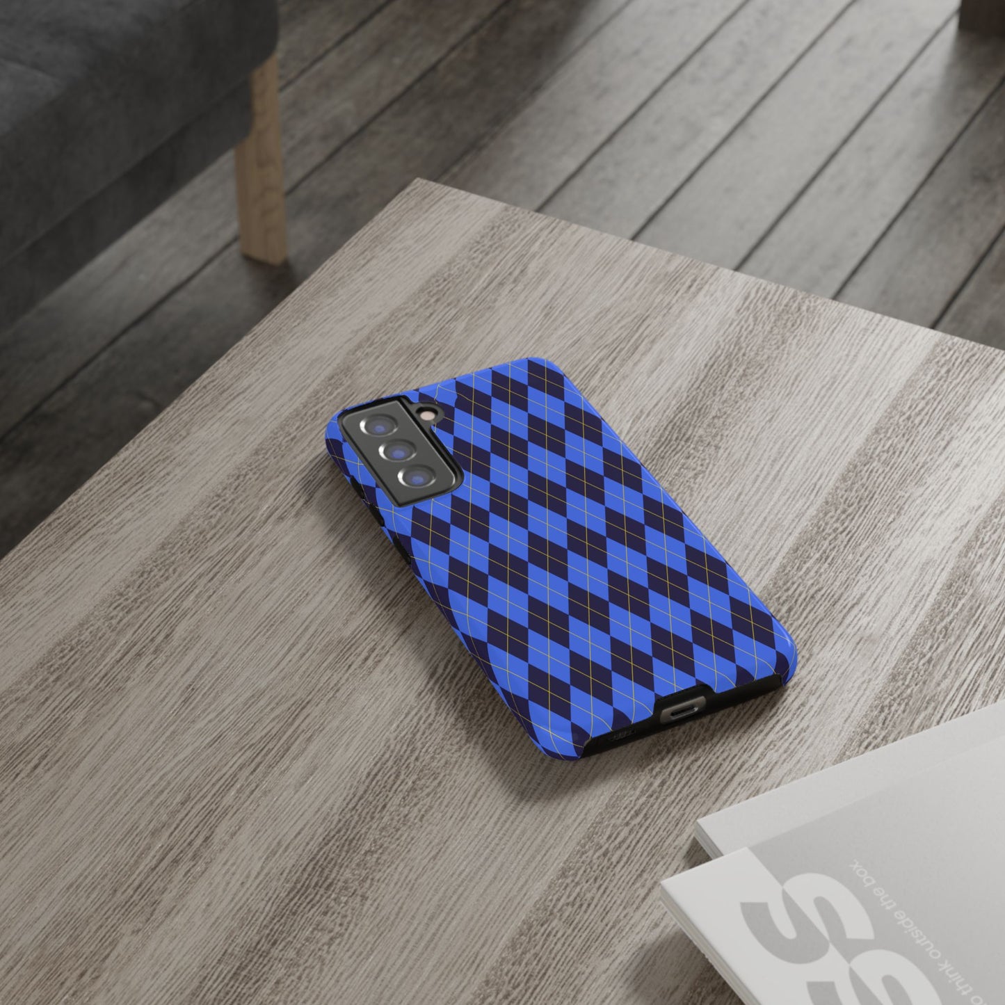 Stylish Argyle Phone Case - Tough Cases for Trendsetters