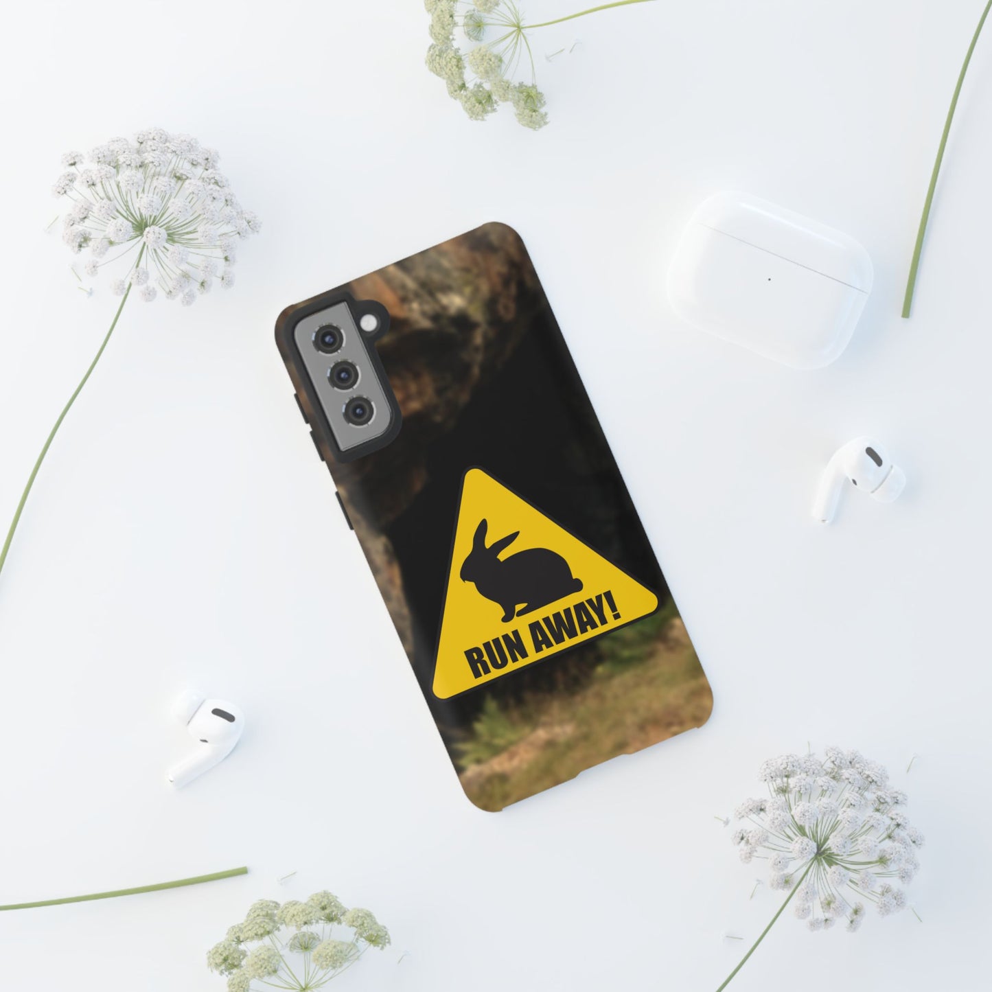 Phone Case Tough Cases - Run Away Holy Grail Design