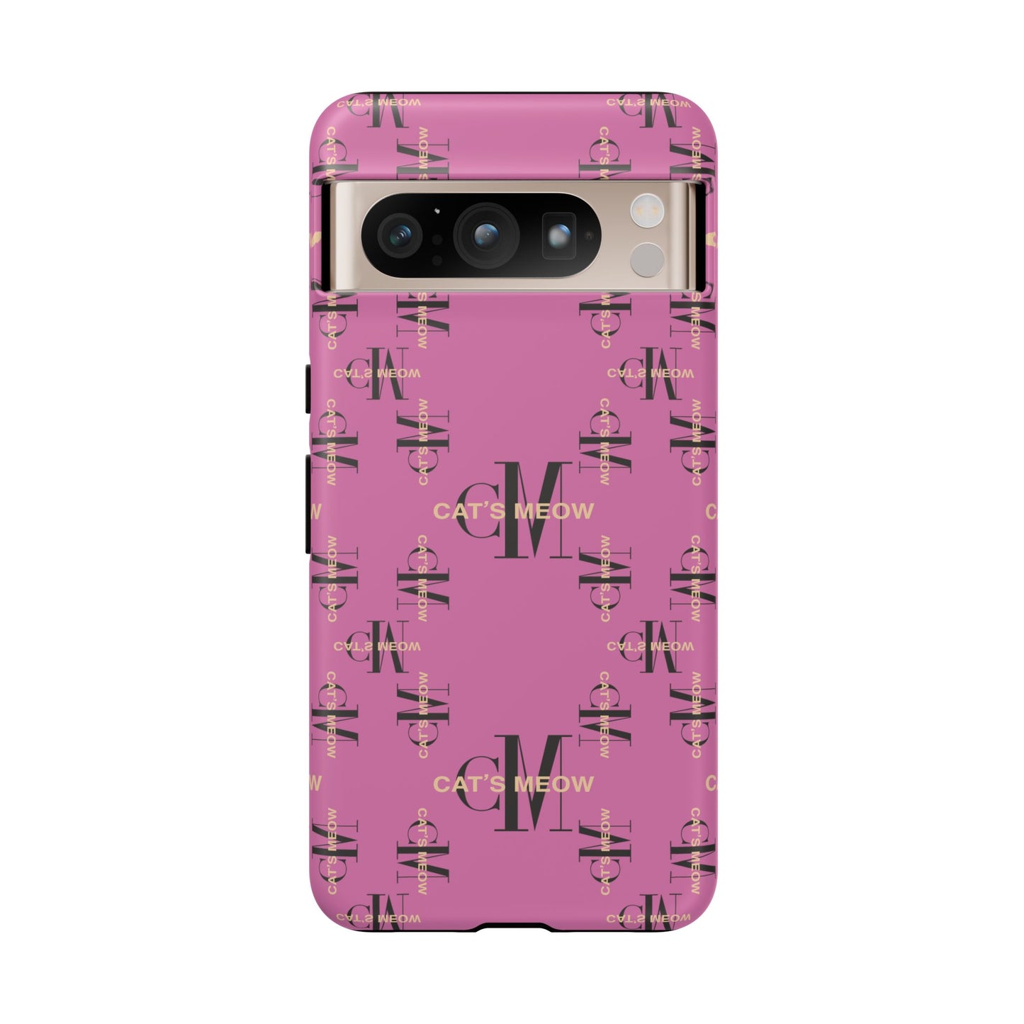 Phone Cases - Cat's Meow Logo Pattern Tough Cases