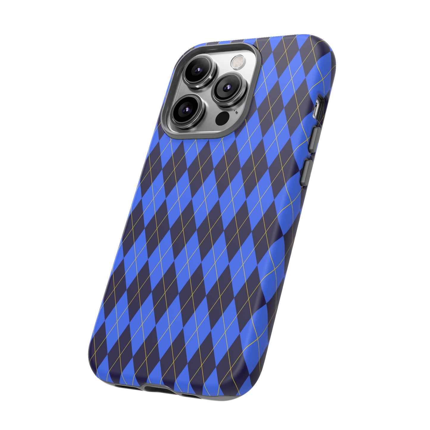 Stylish Argyle Phone Case - Tough Cases for Trendsetters