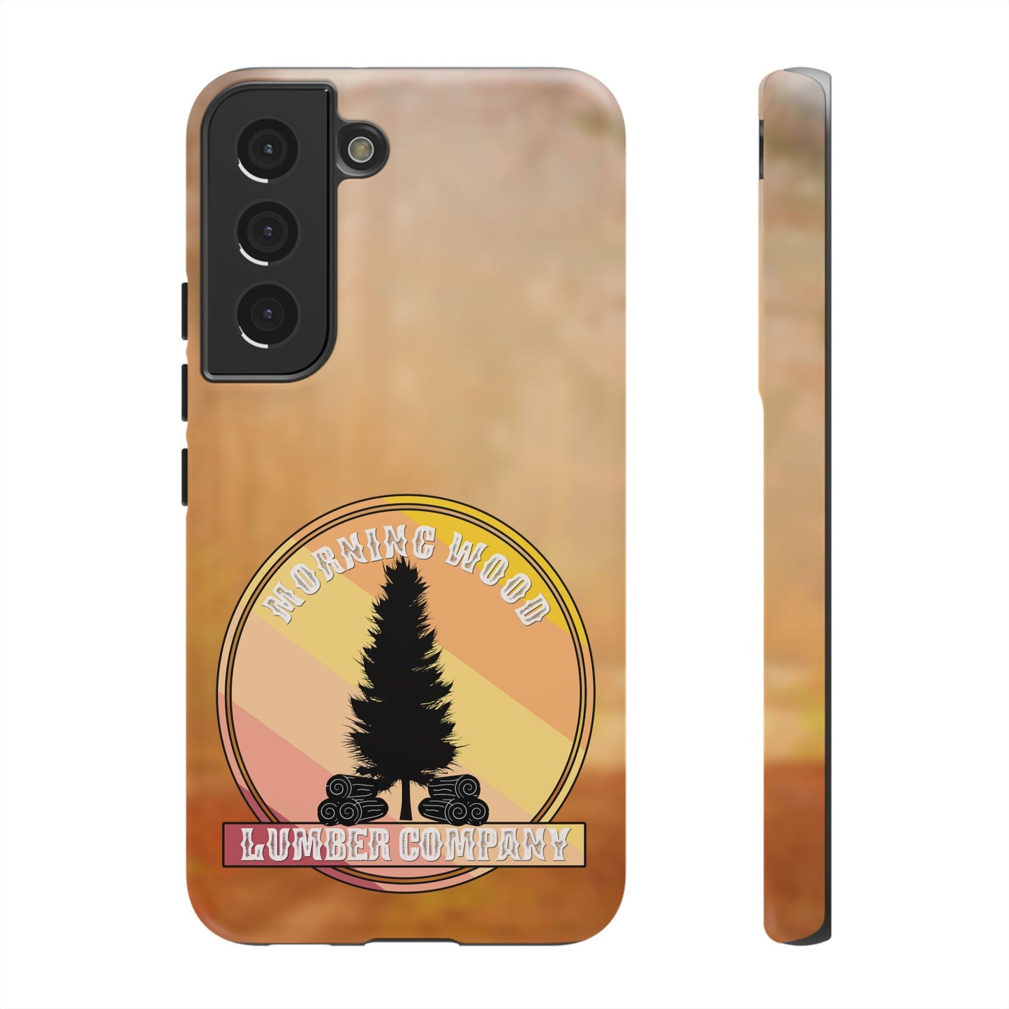 Vintage Morning Wood Phone Case - Tough Cases