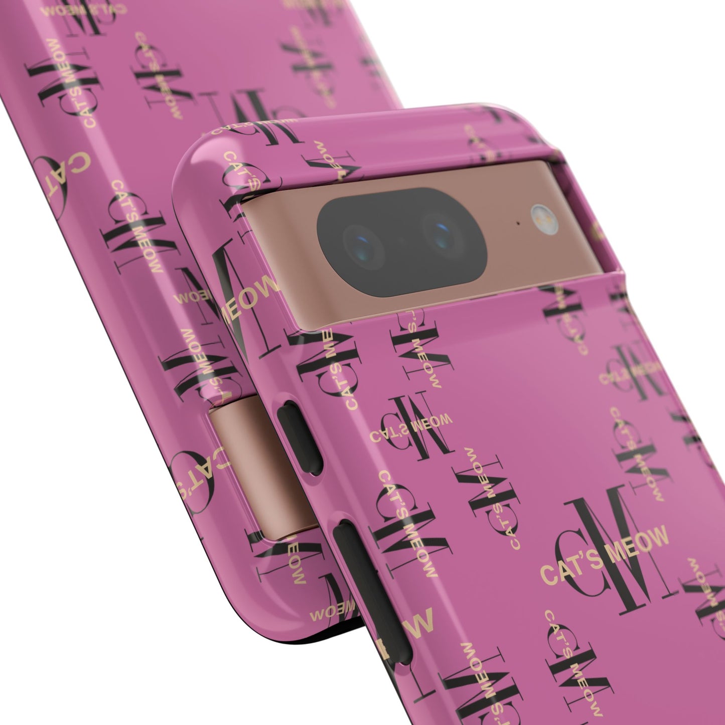 Phone Cases - Cat's Meow Logo Pattern Tough Cases