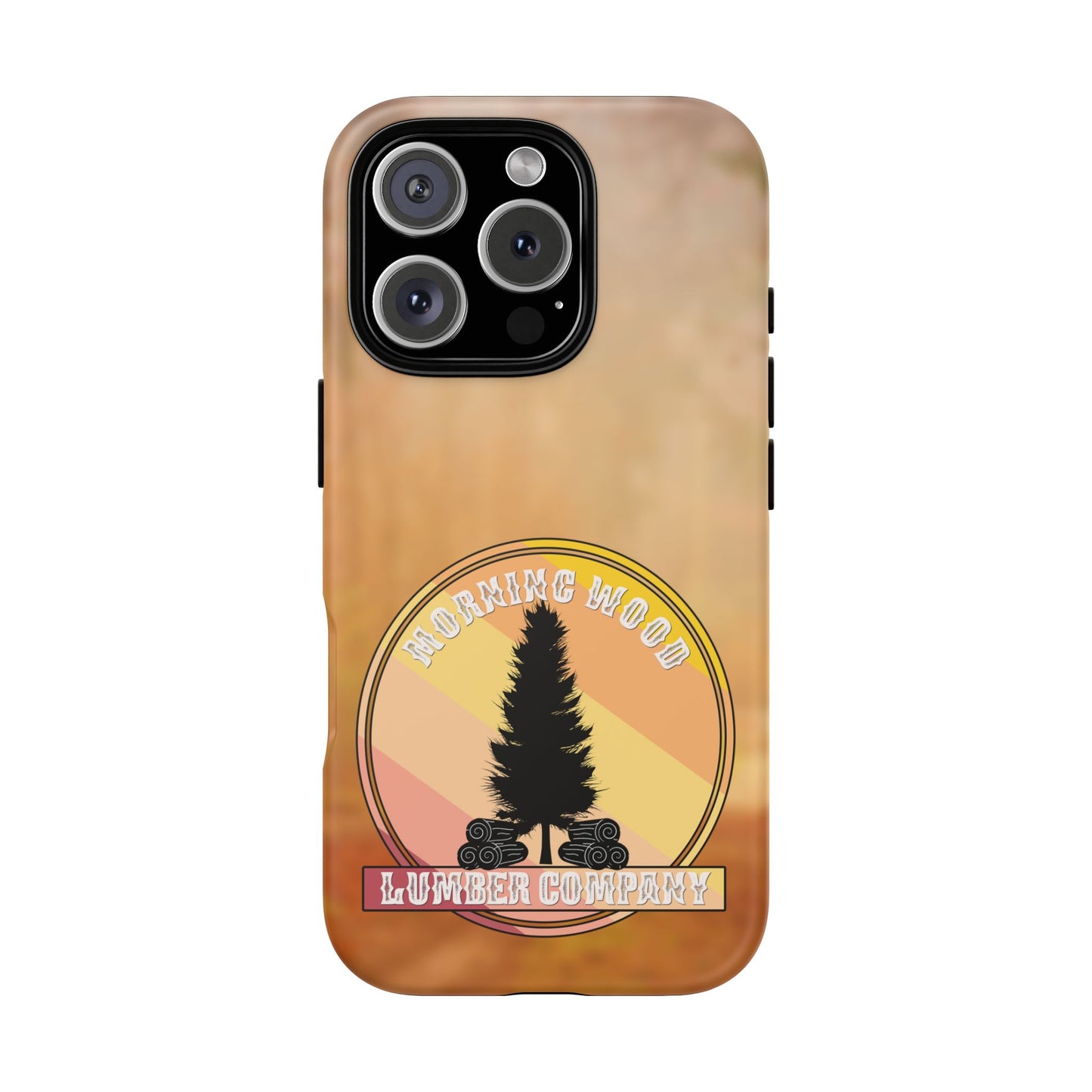 Vintage Morning Wood Phone Case - Tough Cases